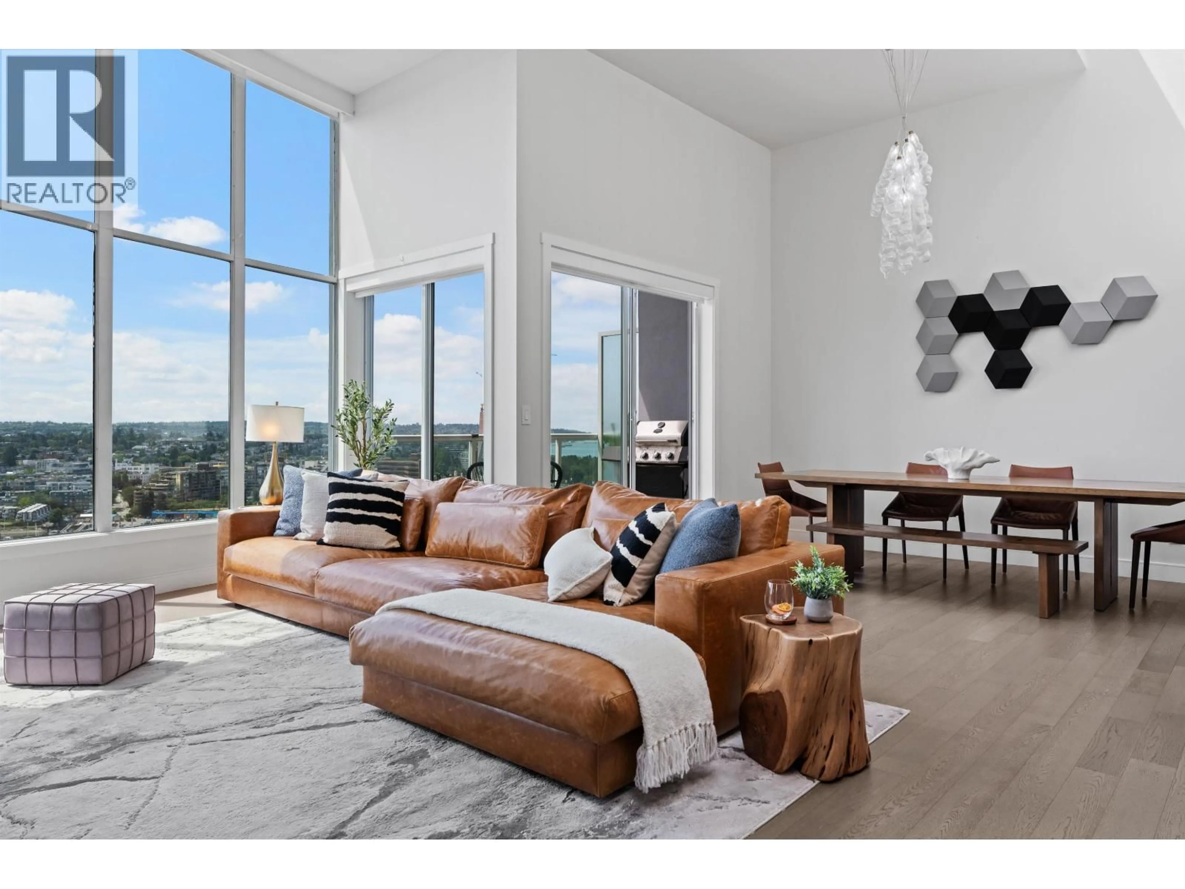 Living room with furniture, unknown for 2403 - 1500 HOWE STREET, Vancouver British Columbia V6Z2N1