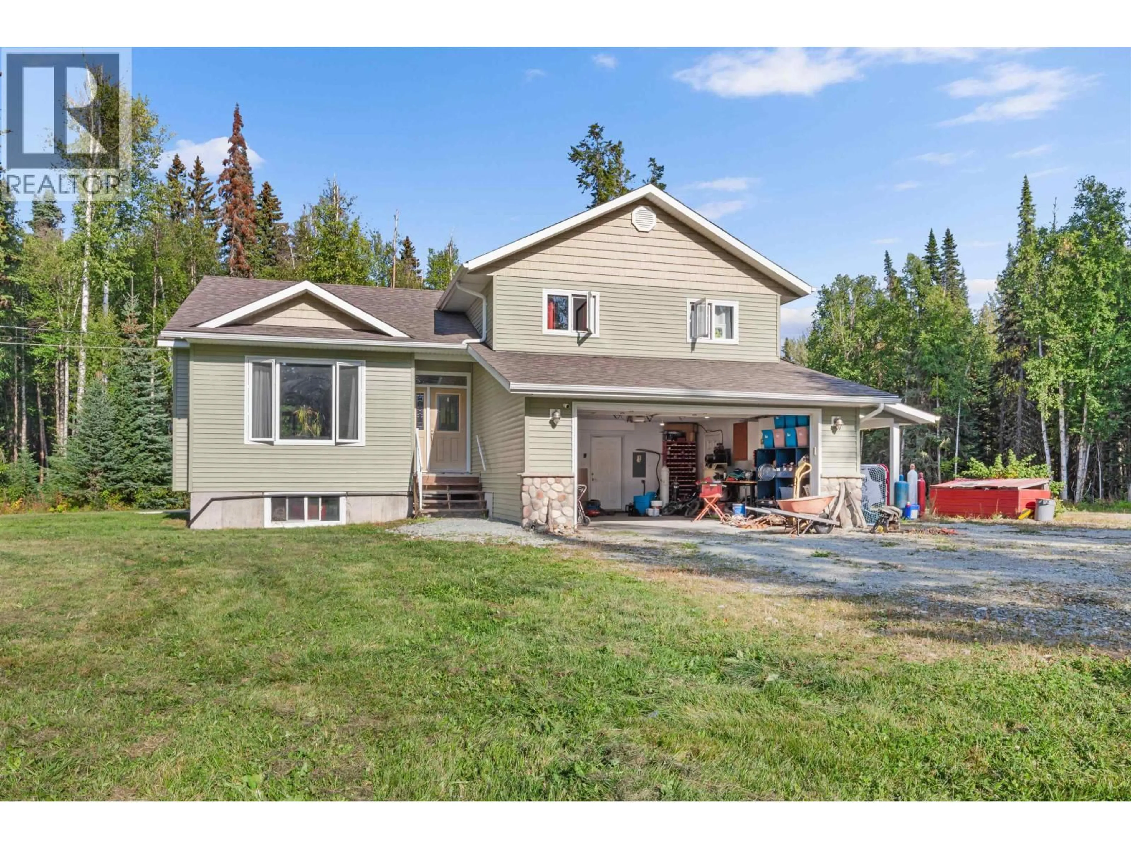 Home with vinyl exterior material, street for 12470 KELLY ROAD, Prince George British Columbia V2K5V6