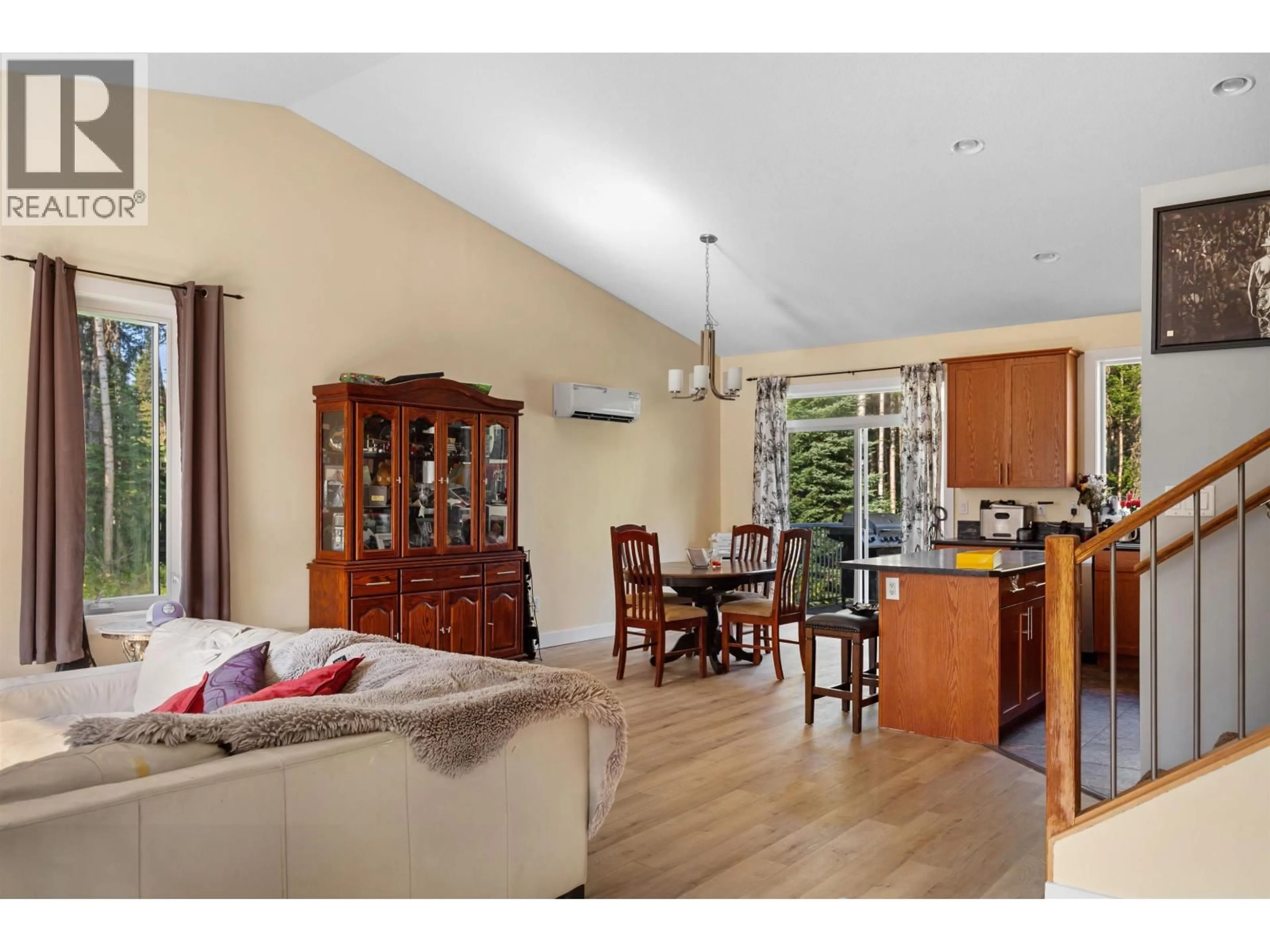 Open concept kitchen, wood/laminate floor for 12470 KELLY ROAD, Prince George British Columbia V2K5V6