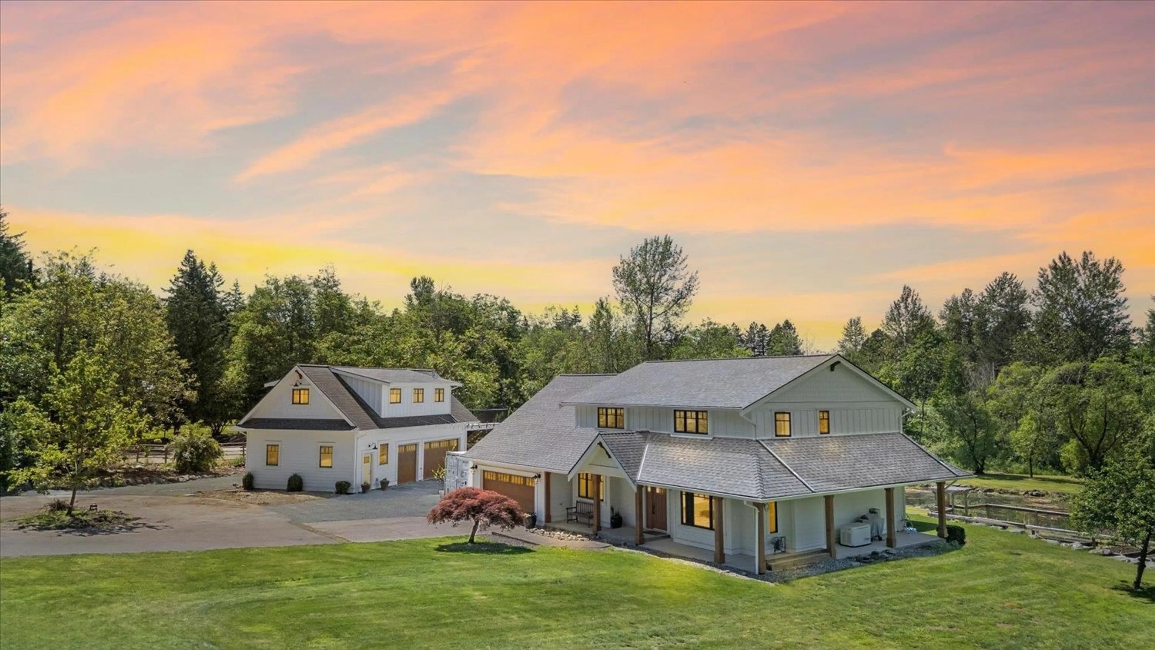 A pic from outside/outdoor area/front of a property/back of a property/a pic from drone, mountain view for 42115 MAJUBA HILL ROAD, Yarrow British Columbia V2R5H2