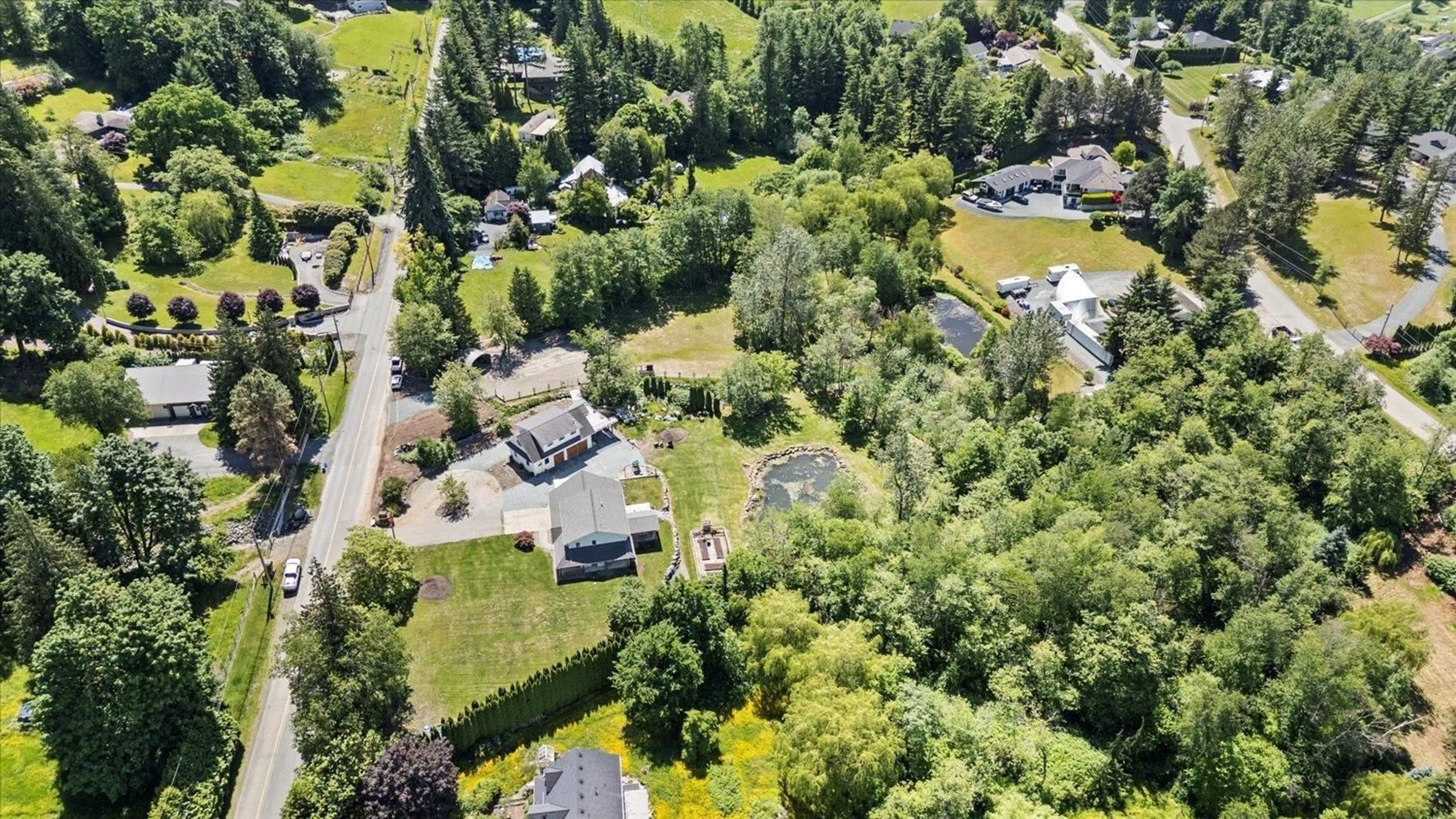 A pic from outside/outdoor area/front of a property/back of a property/a pic from drone, unknown for 42115 MAJUBA HILL ROAD, Yarrow British Columbia V2R5H2