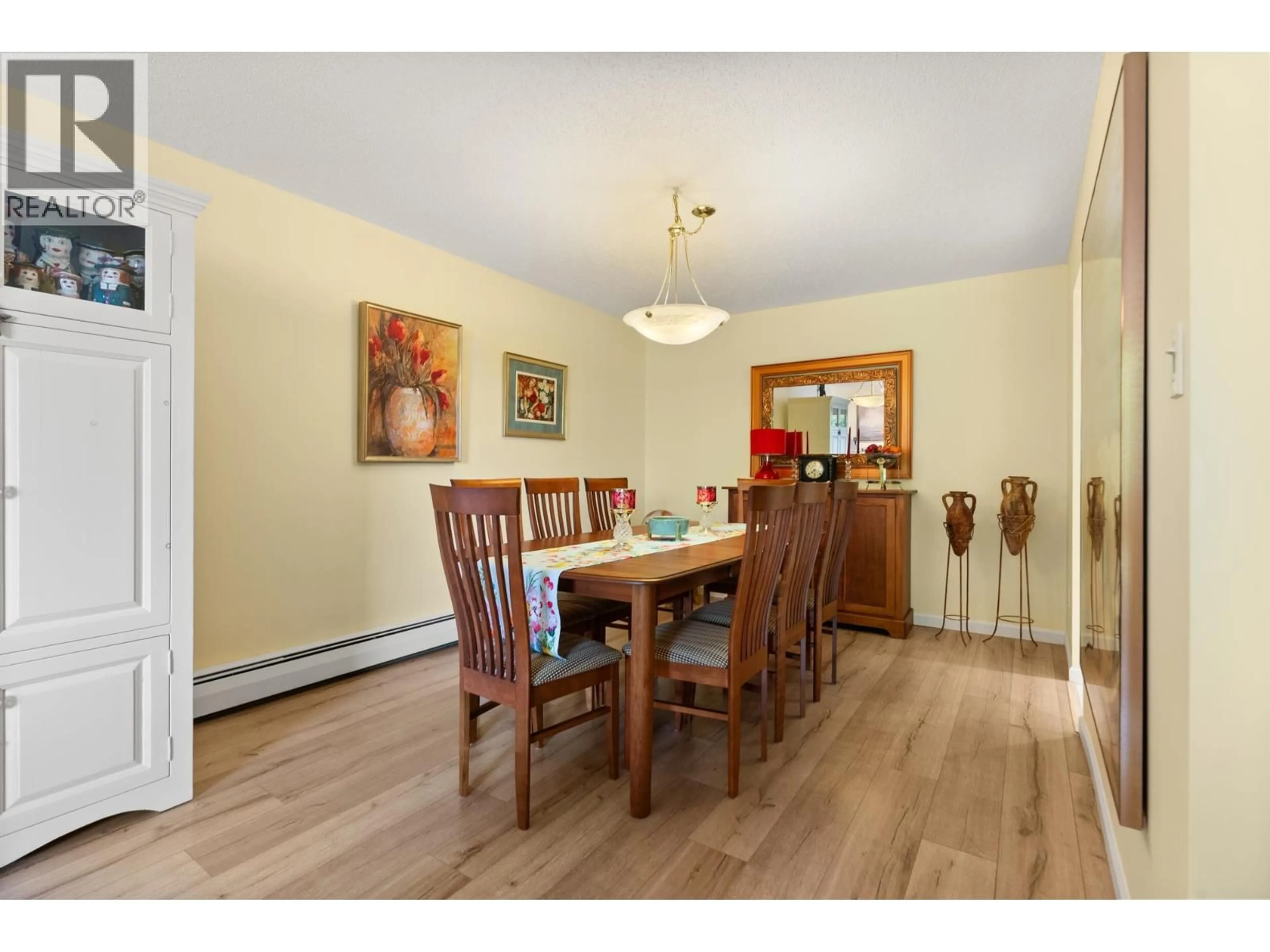 Dining room, wood/laminate floor for 203 - 10180 RYAN ROAD, Richmond British Columbia V7A4P9