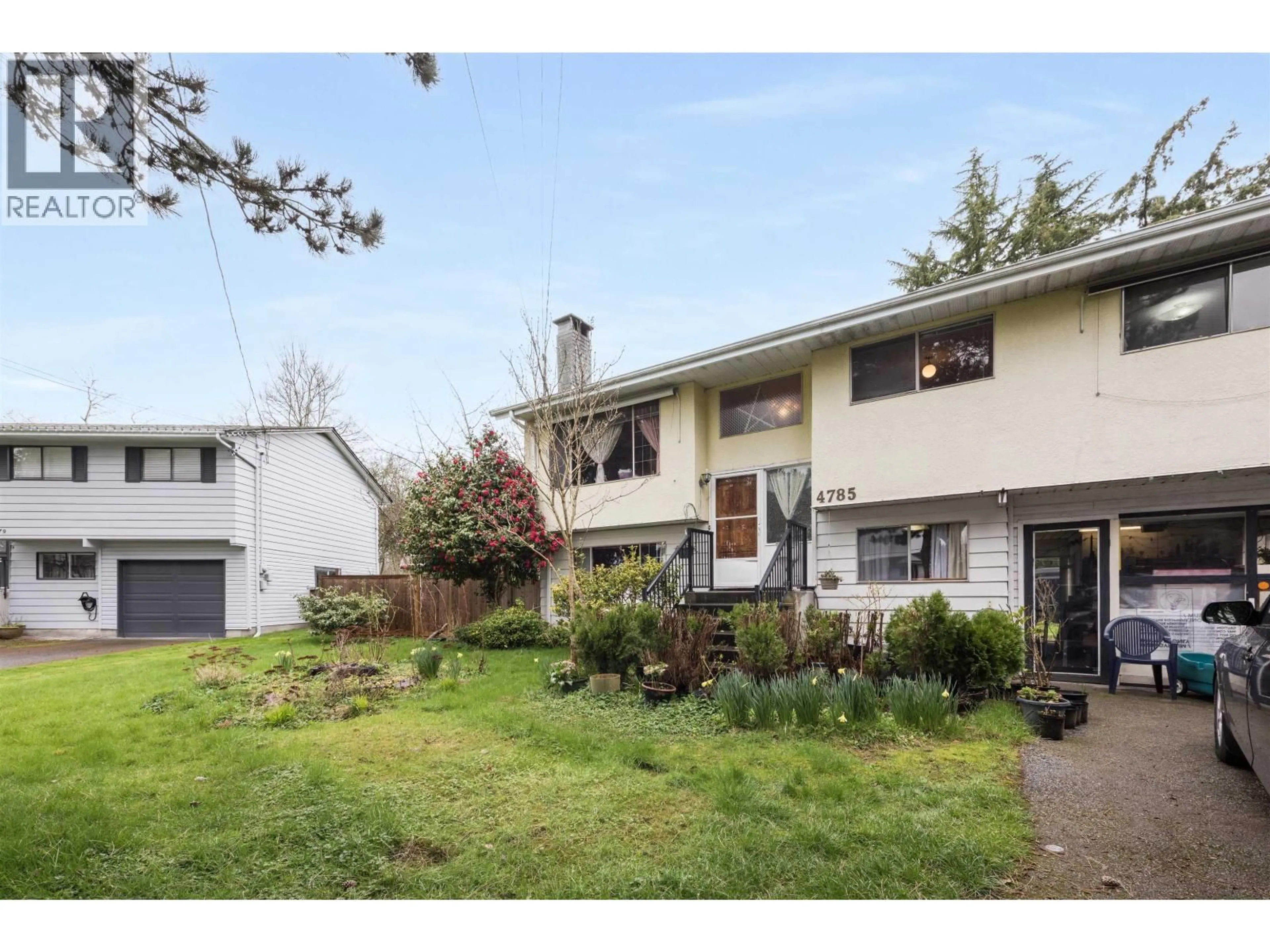 Home with vinyl exterior material, street for 4785 46 AVENUE, Delta British Columbia V4K1N4