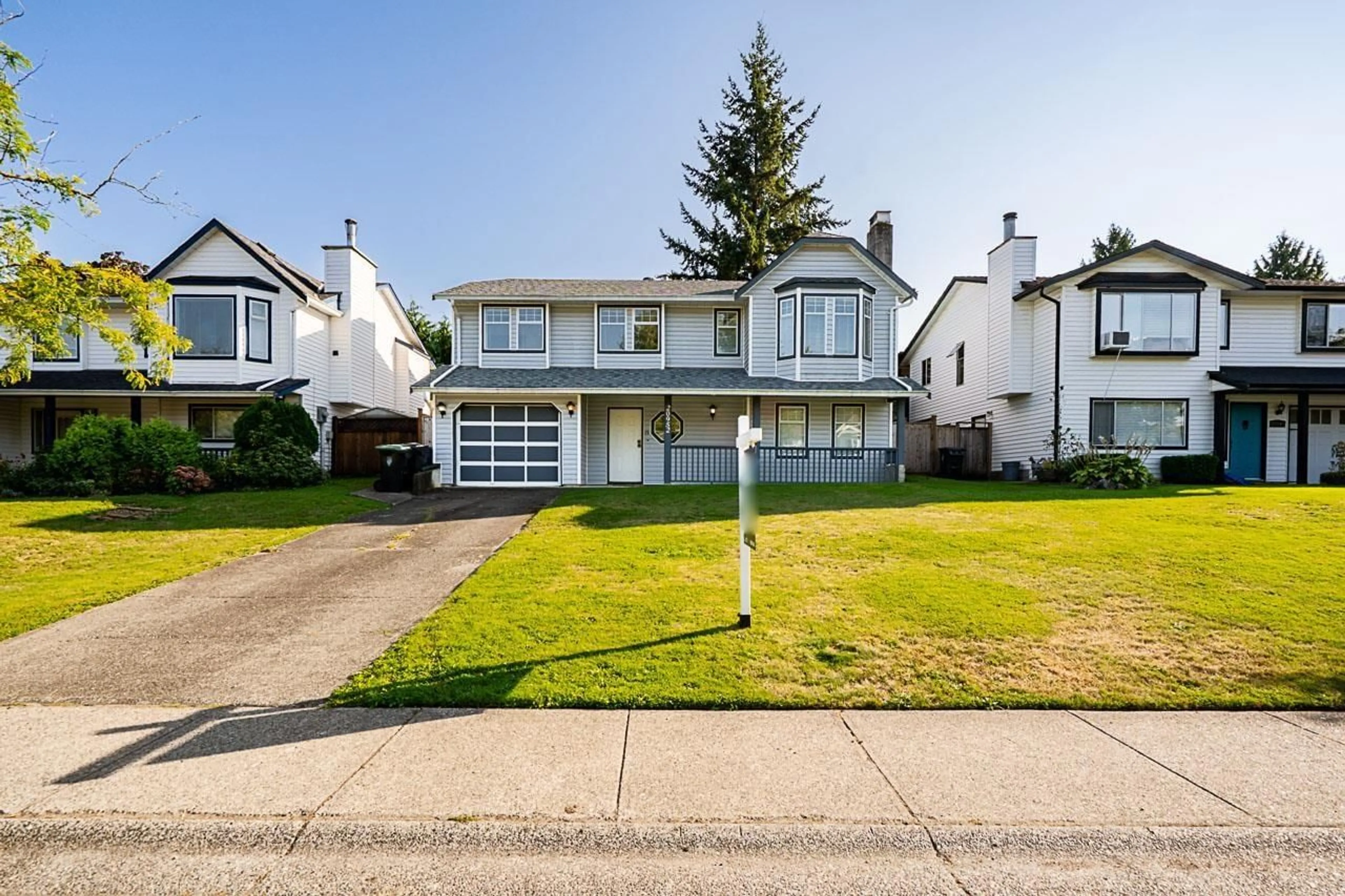 Home with vinyl exterior material, street for 20952 94B, Langley British Columbia V1M1X6
