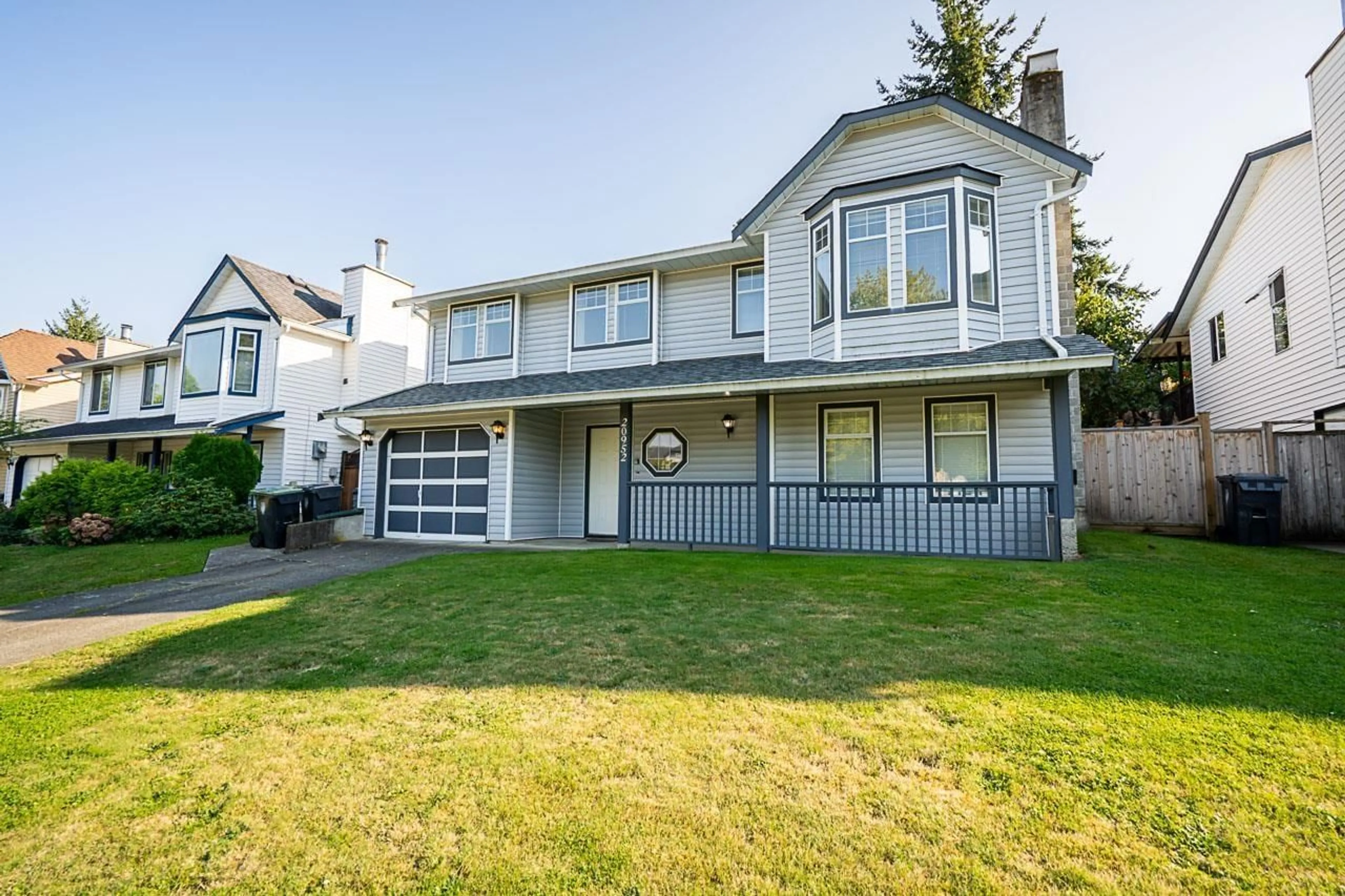 Home with vinyl exterior material, street for 20952 94B, Langley British Columbia V1M1X6
