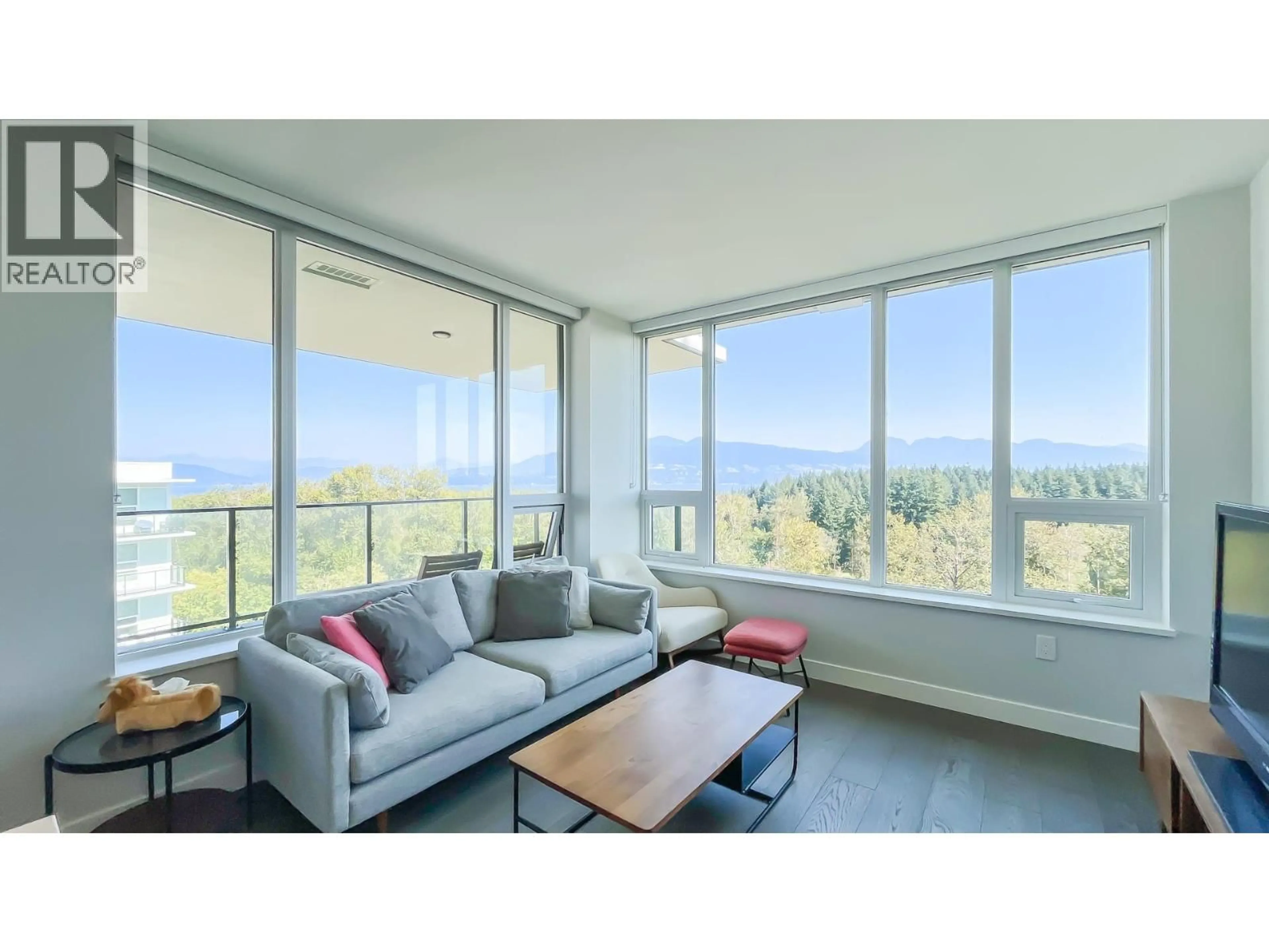 Living room with furniture, unknown for 1304 - 5410 SHORTCUT ROAD, Vancouver British Columbia V6T0C8
