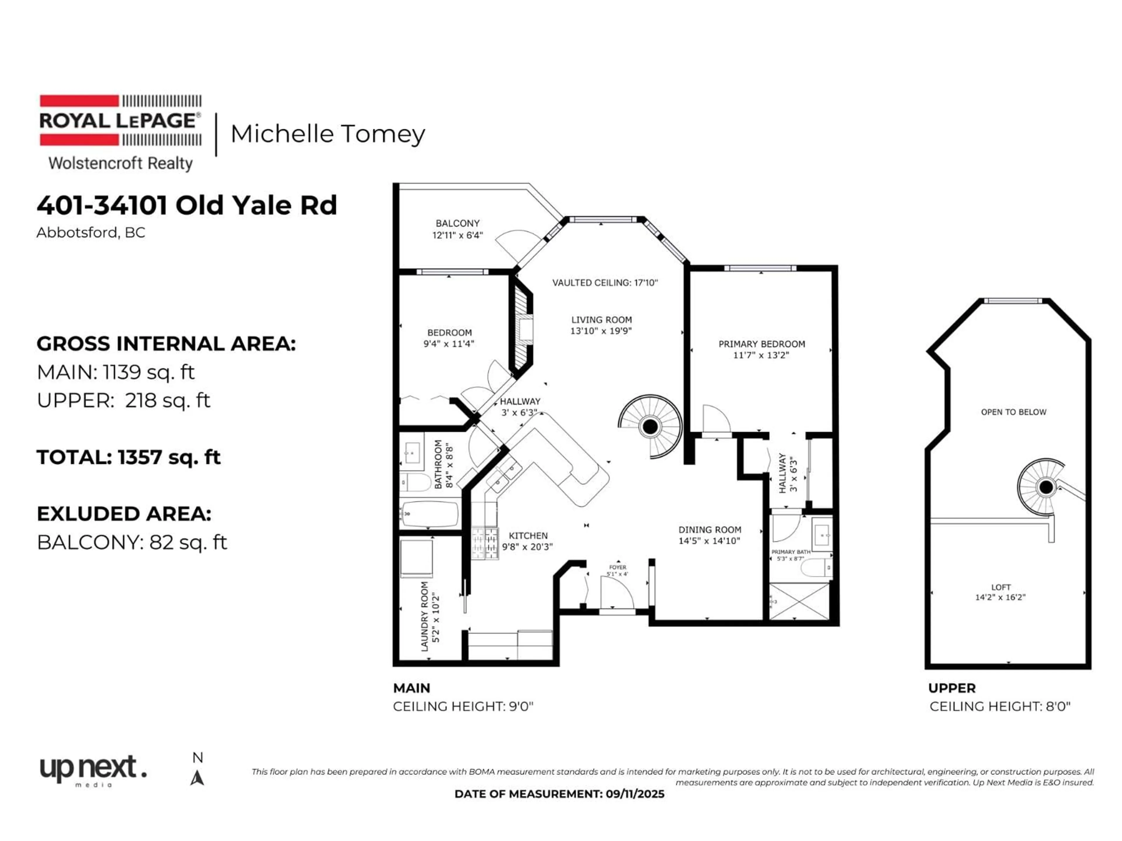 Floor plan for 401 - 34101 OLD YALE, Abbotsford British Columbia V2S2K4