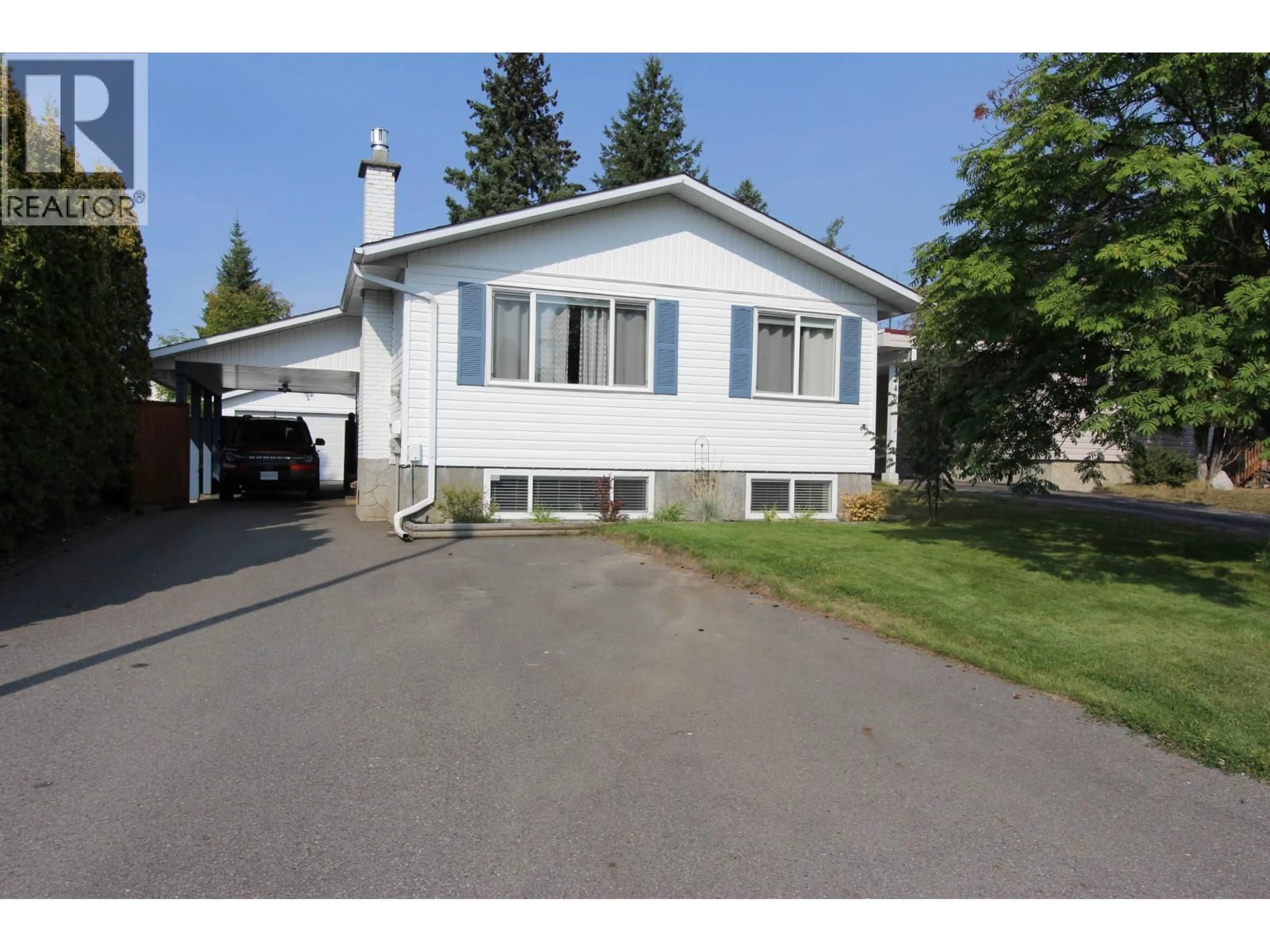 Home with vinyl exterior material, street for 4252 PUNCHAW CRESCENT, Prince George British Columbia V2M5E9