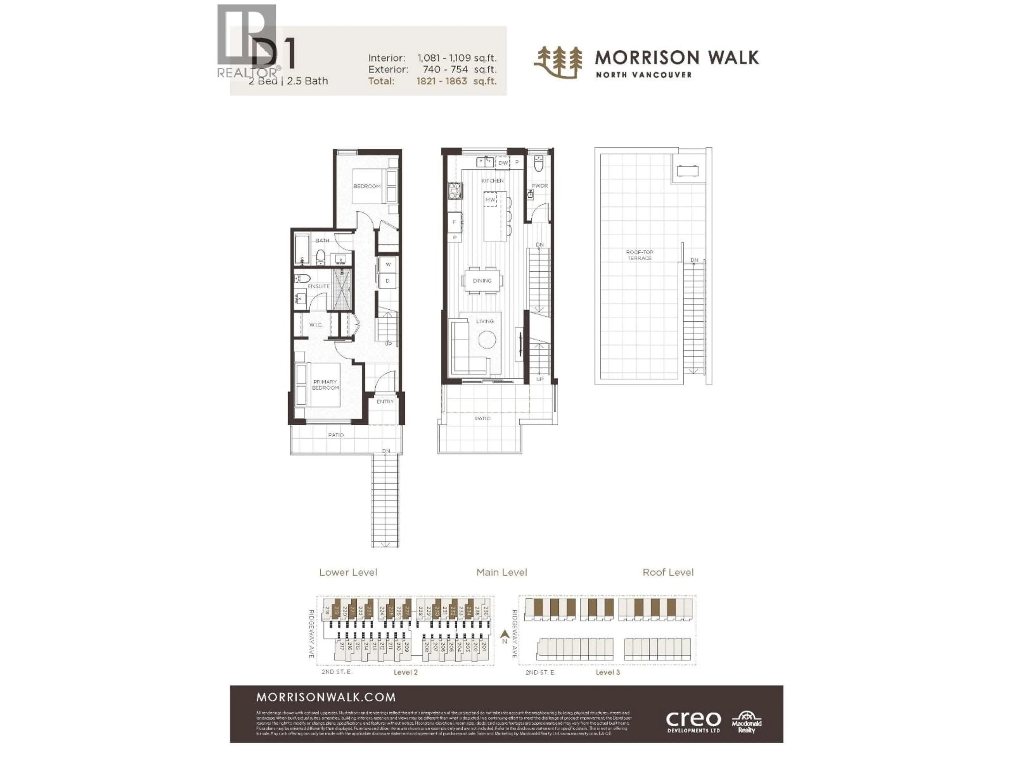Floor plan for 225 - 602 2ND STREET, North Vancouver British Columbia V7L1G7