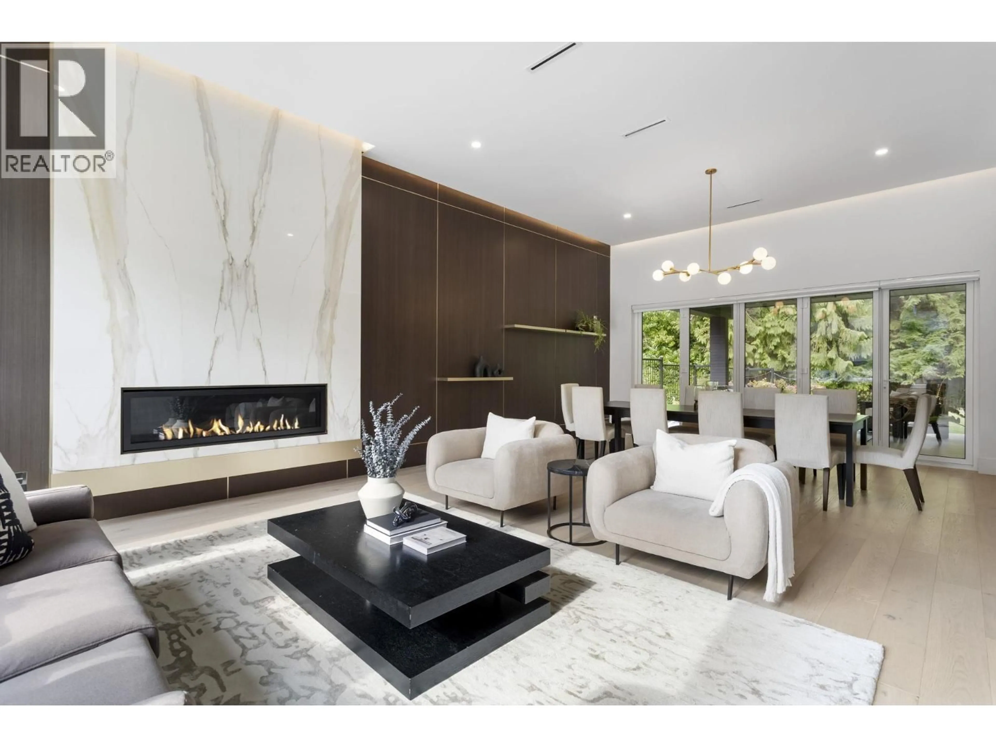 Living room with furniture, ceramic/tile floor for 5197 SONORA DRIVE, North Vancouver British Columbia V7R3V7