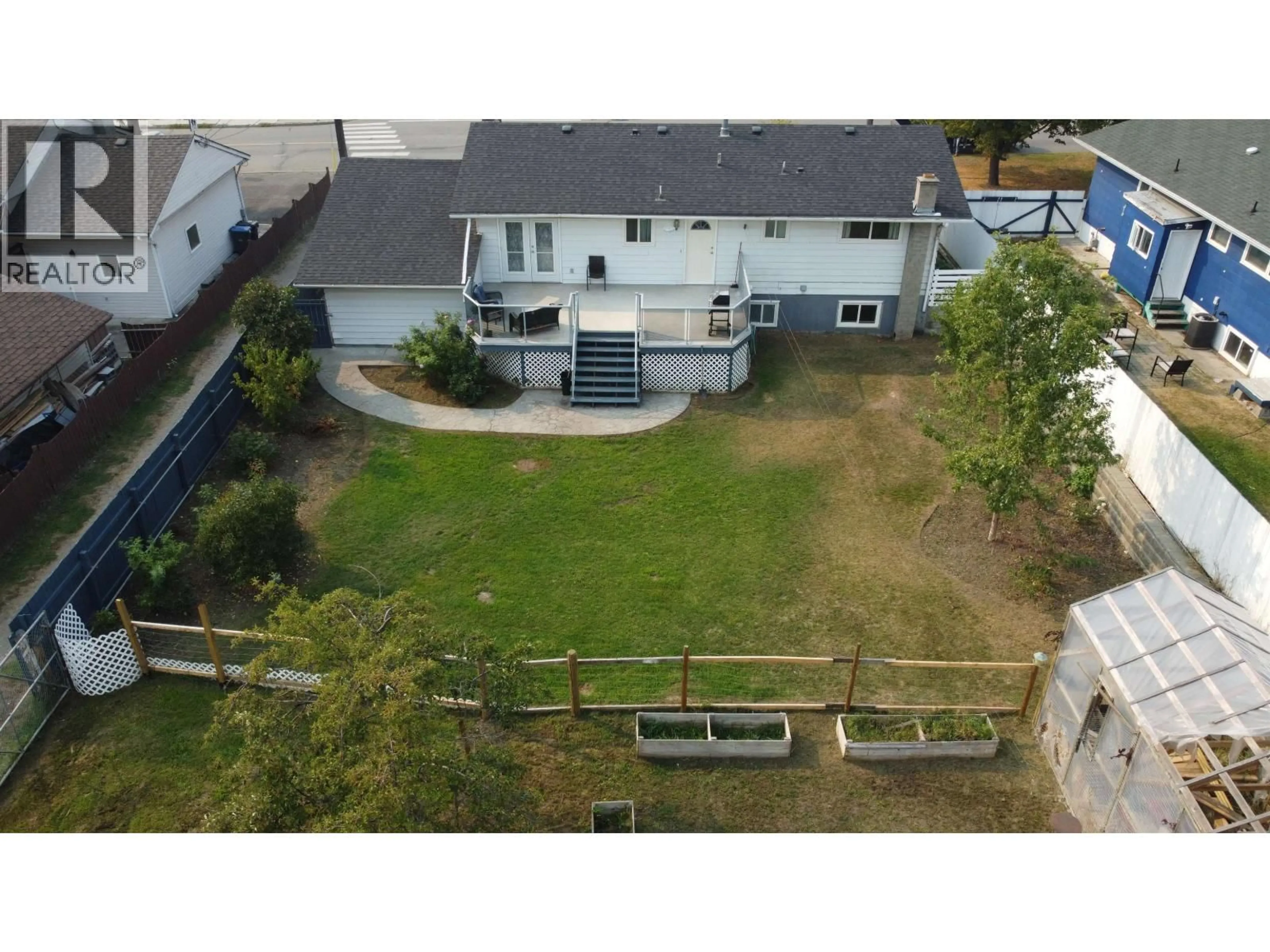 A pic from outside/outdoor area/front of a property/back of a property/a pic from drone, unknown for 880 PIGEON AVENUE, Williams Lake British Columbia V2G2B7
