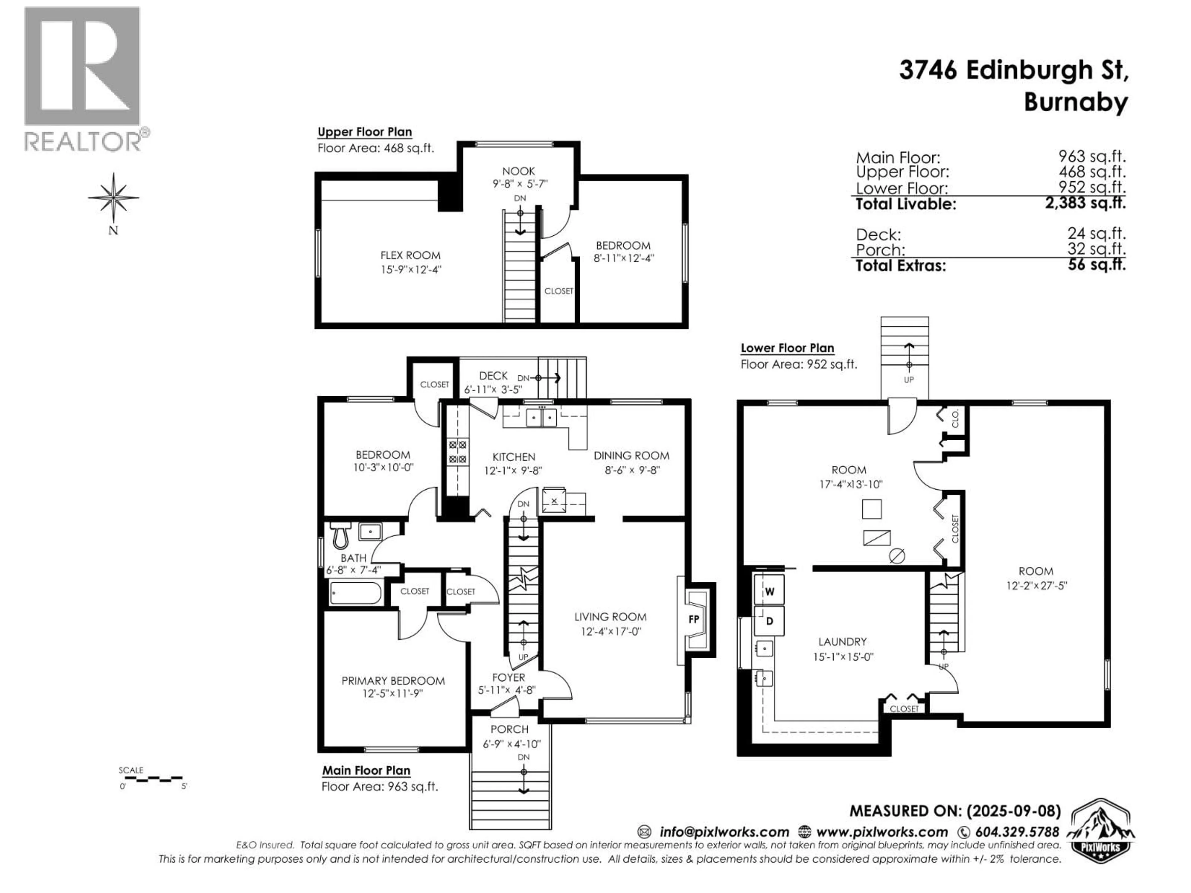 Floor plan for 3746 EDINBURGH STREET, Burnaby British Columbia V5C1R5