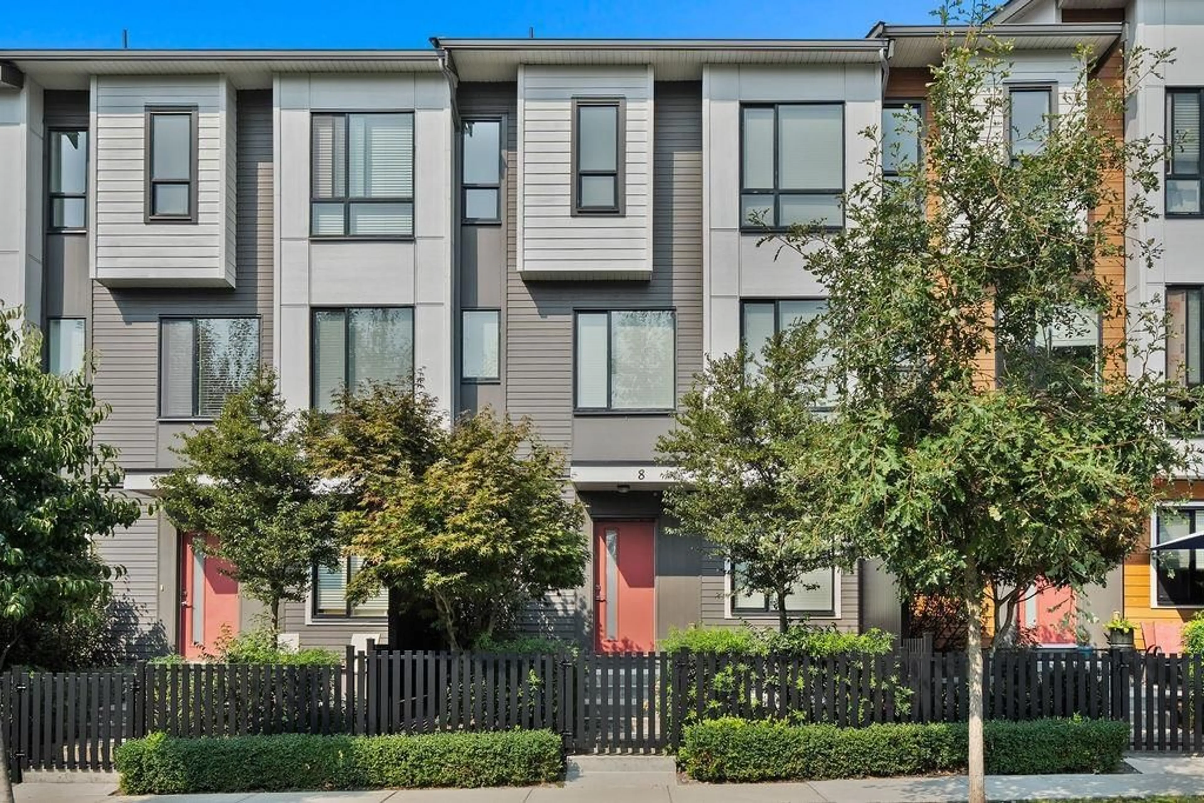Home with brick exterior material, street for 8 - 16433 19TH, Surrey British Columbia V4A9M5