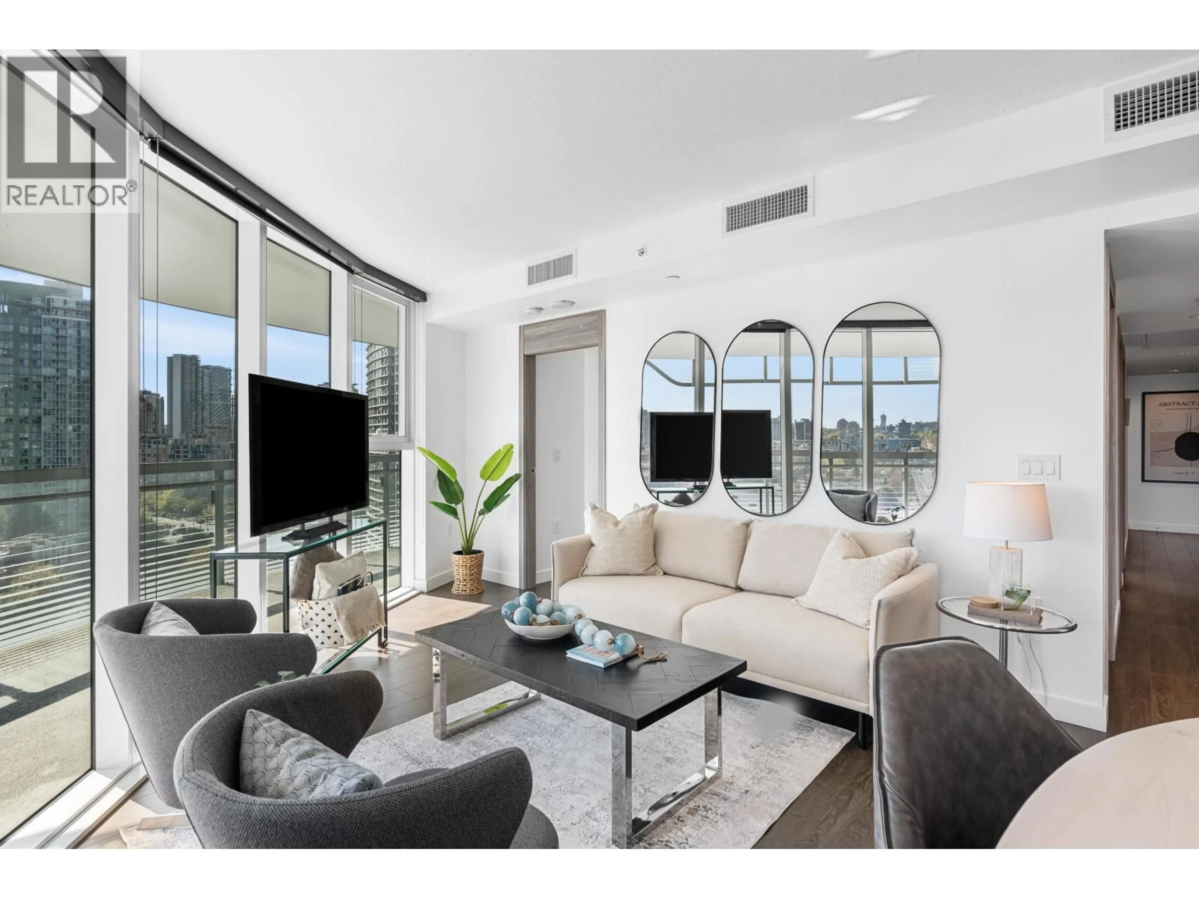 Living room with furniture, unknown for 1585 - 87 NELSON STREET, Vancouver British Columbia V6Z0E8