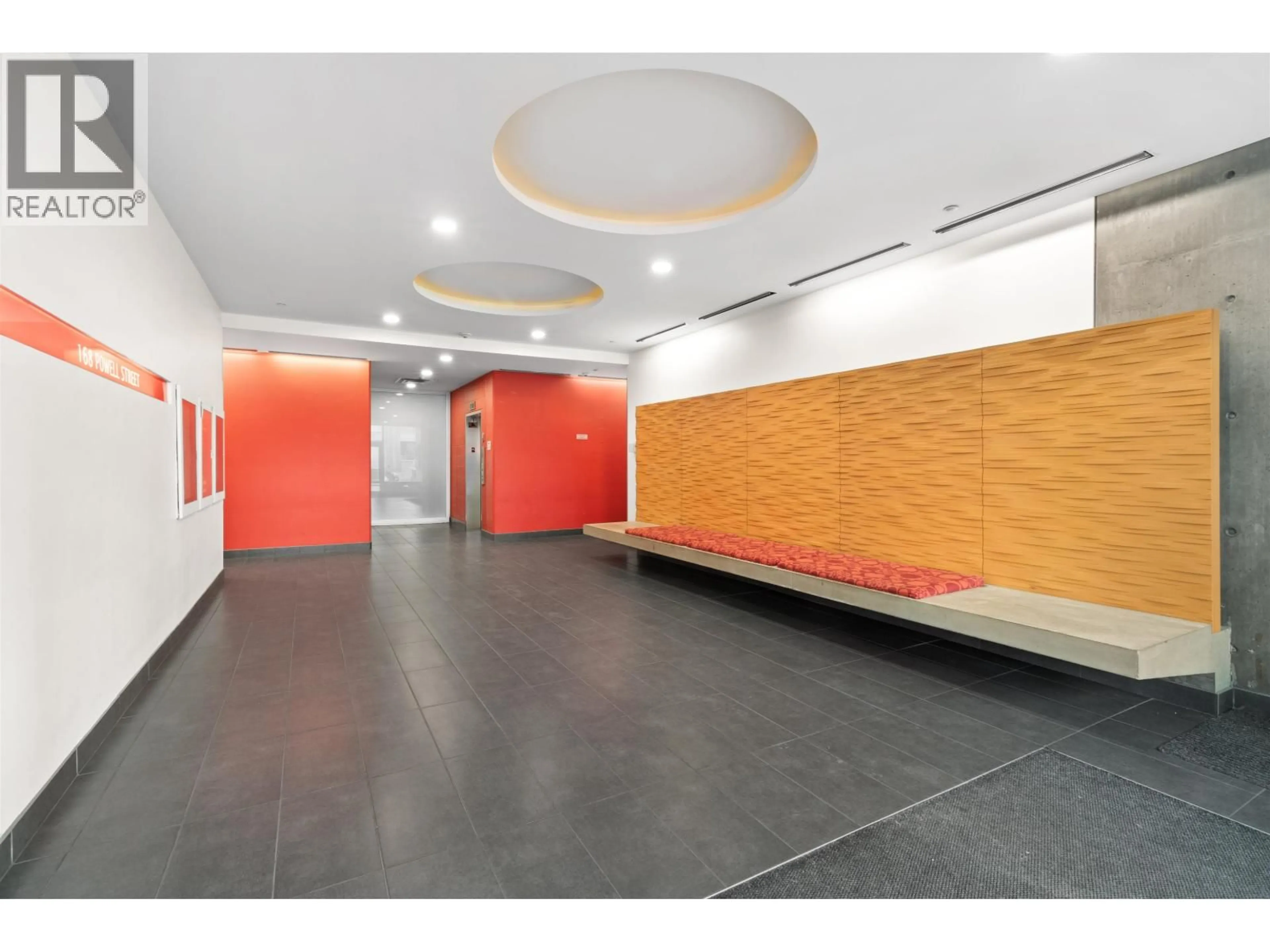 Indoor foyer for 902 - 168 POWELL STREET, Vancouver British Columbia V6Z3H4