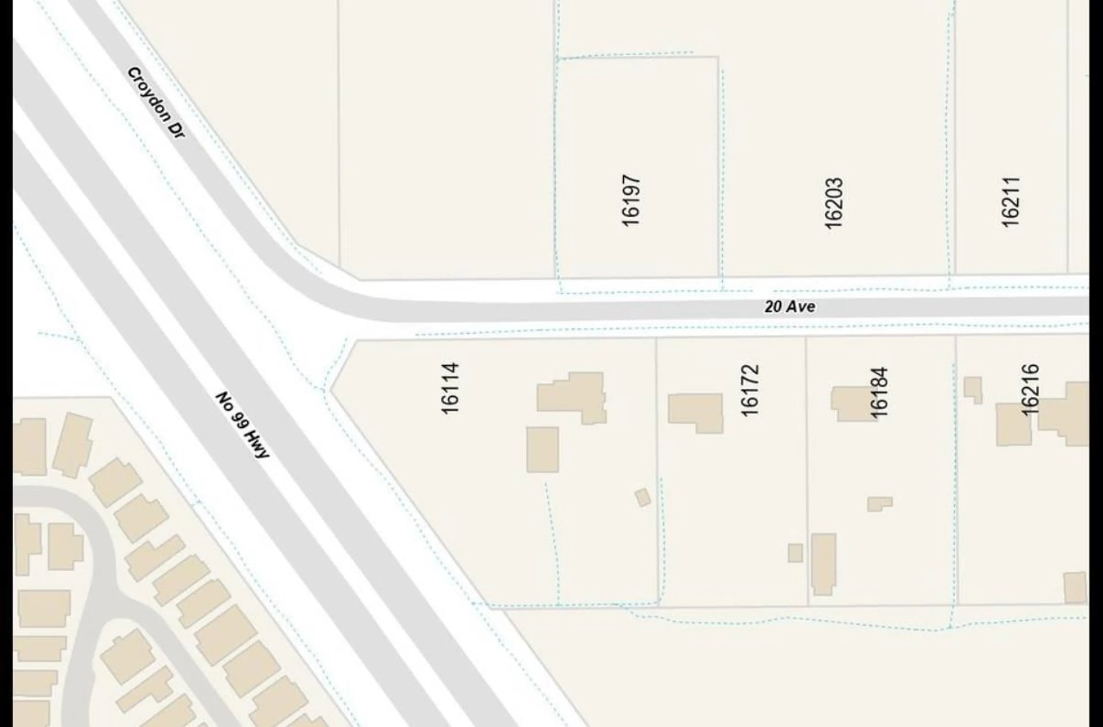 Picture of a map for 16172 20, Surrey British Columbia V3S9M8