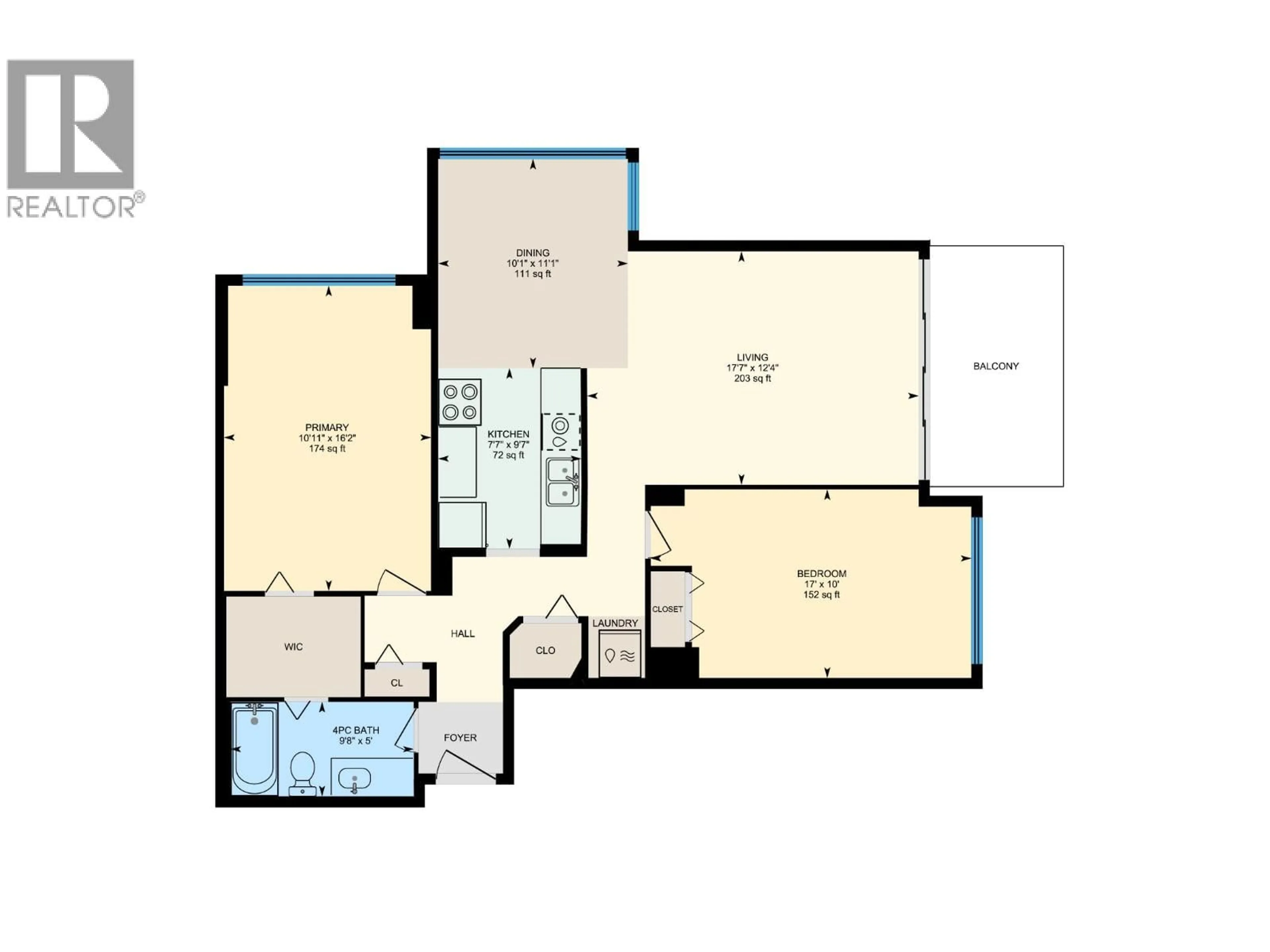 Floor plan for 1401 - 7235 SALISBURY AVENUE, Burnaby British Columbia V5E4E6