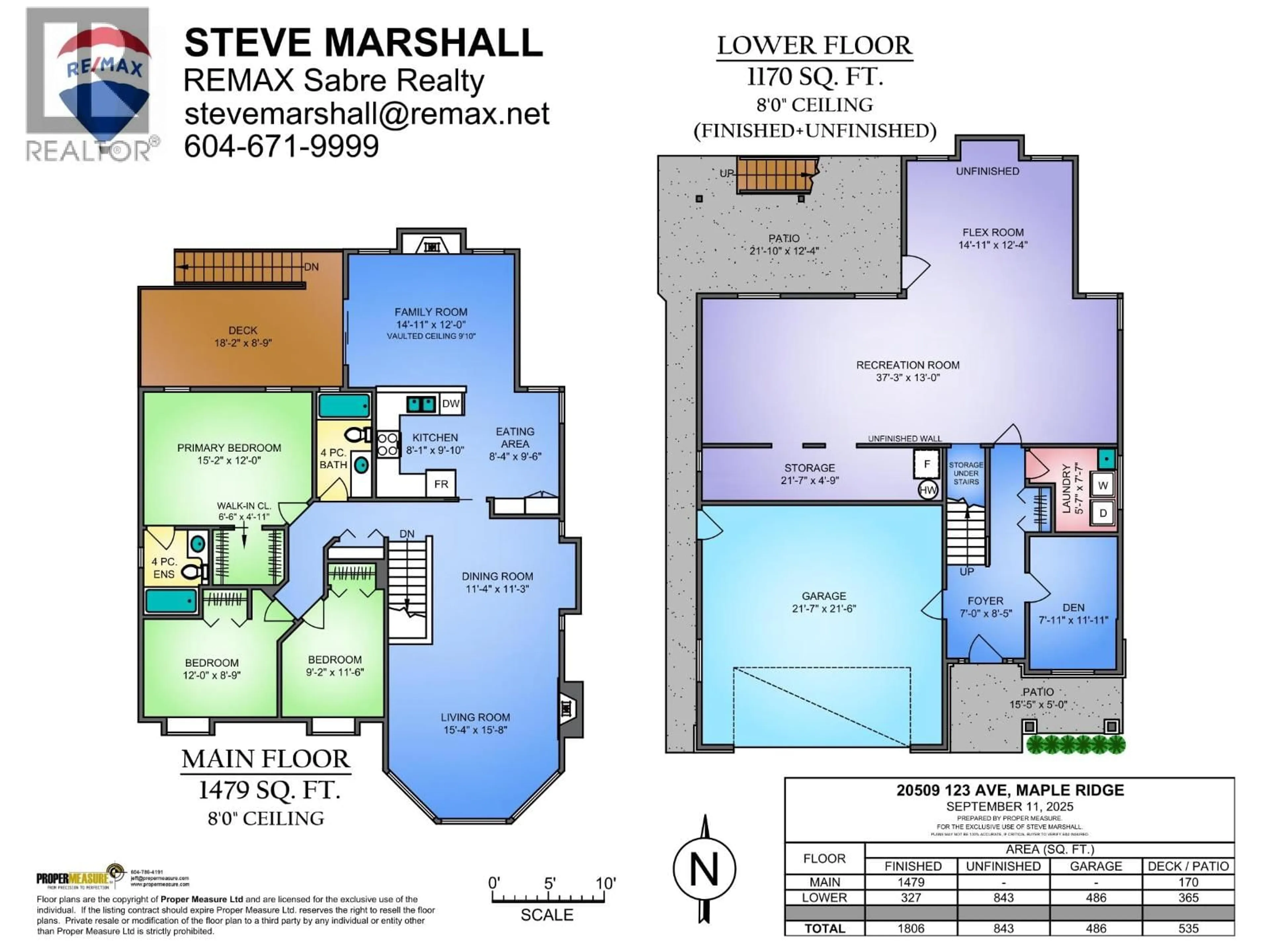 Floor plan for 20509 123 AVENUE, Maple Ridge British Columbia V2X4A8