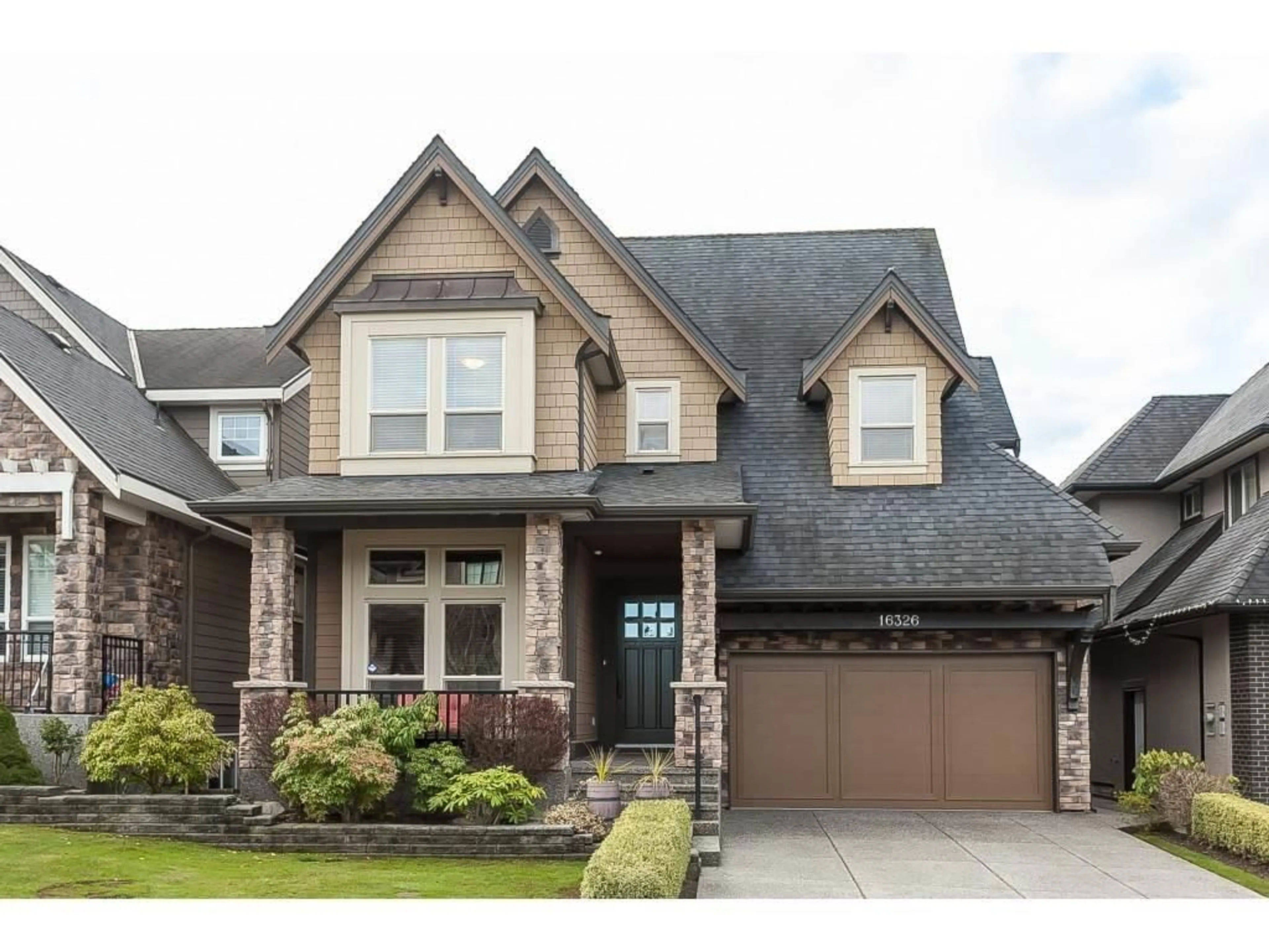 Home with brick exterior material, street for 16326 25, Surrey British Columbia V3Z6S1