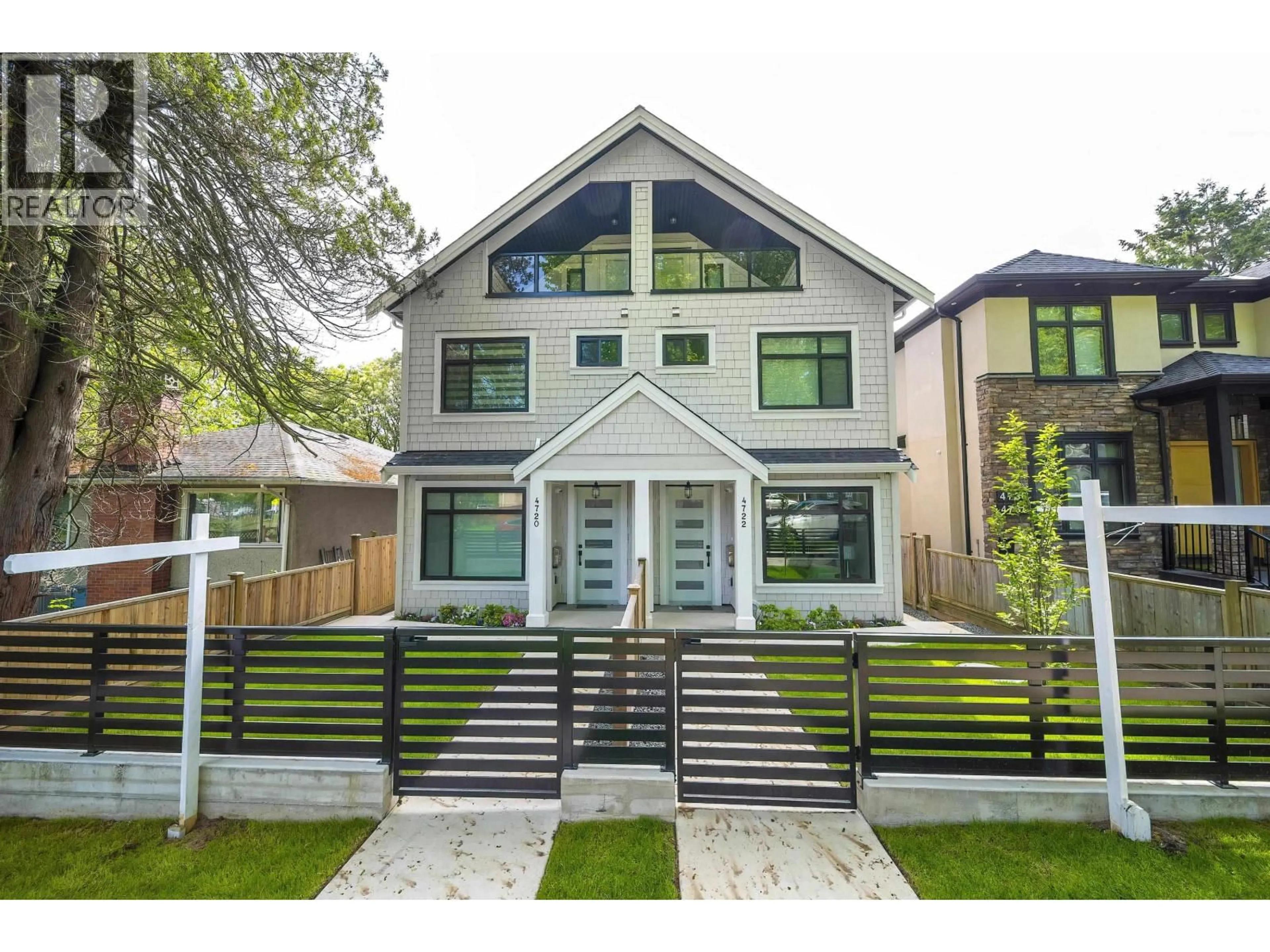 Home with vinyl exterior material, street for 4722 HENRY STREET, Vancouver British Columbia V5V4Z3