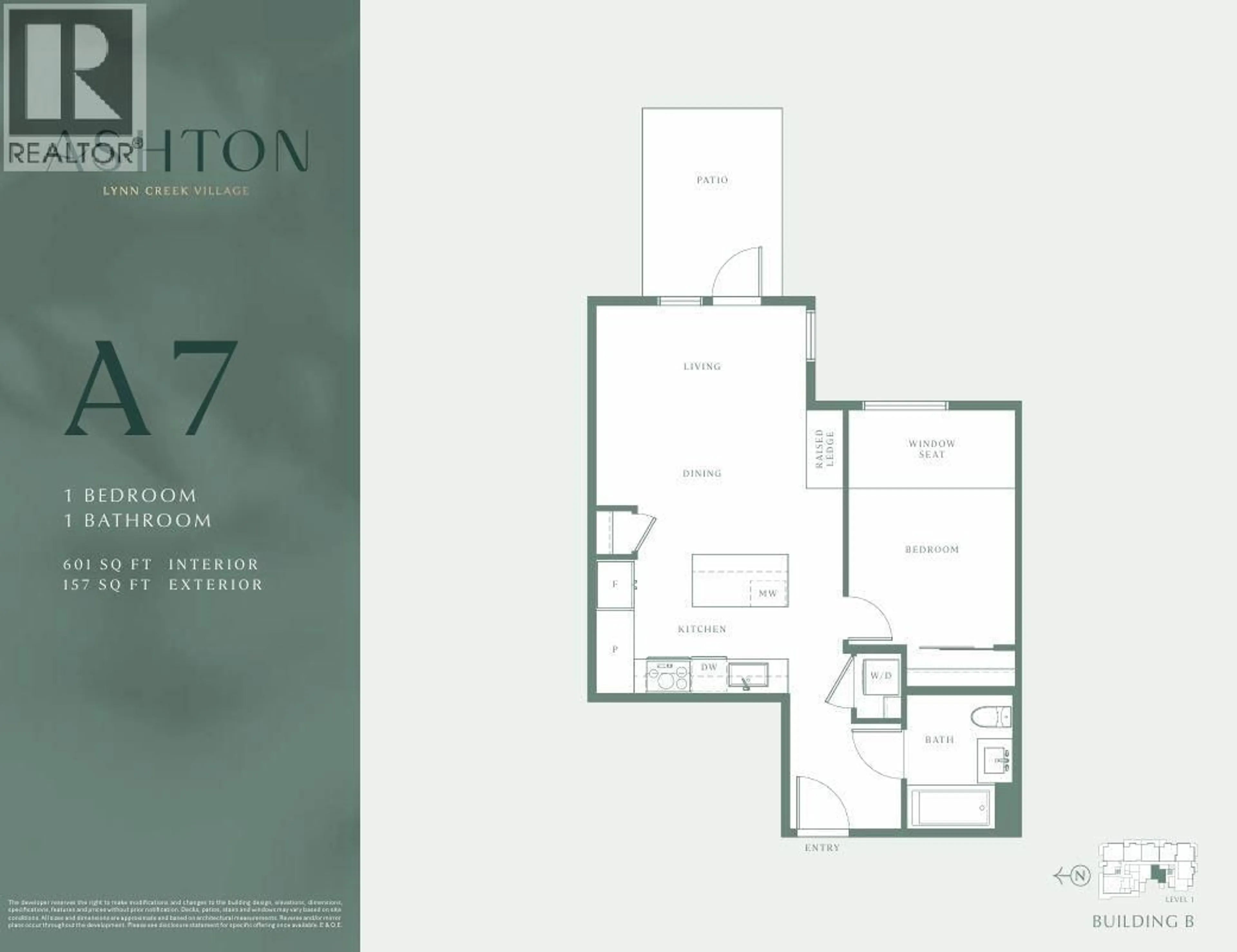 Floor plan for 101 - 405 MARIE PLACE, North Vancouver British Columbia V7J3P6
