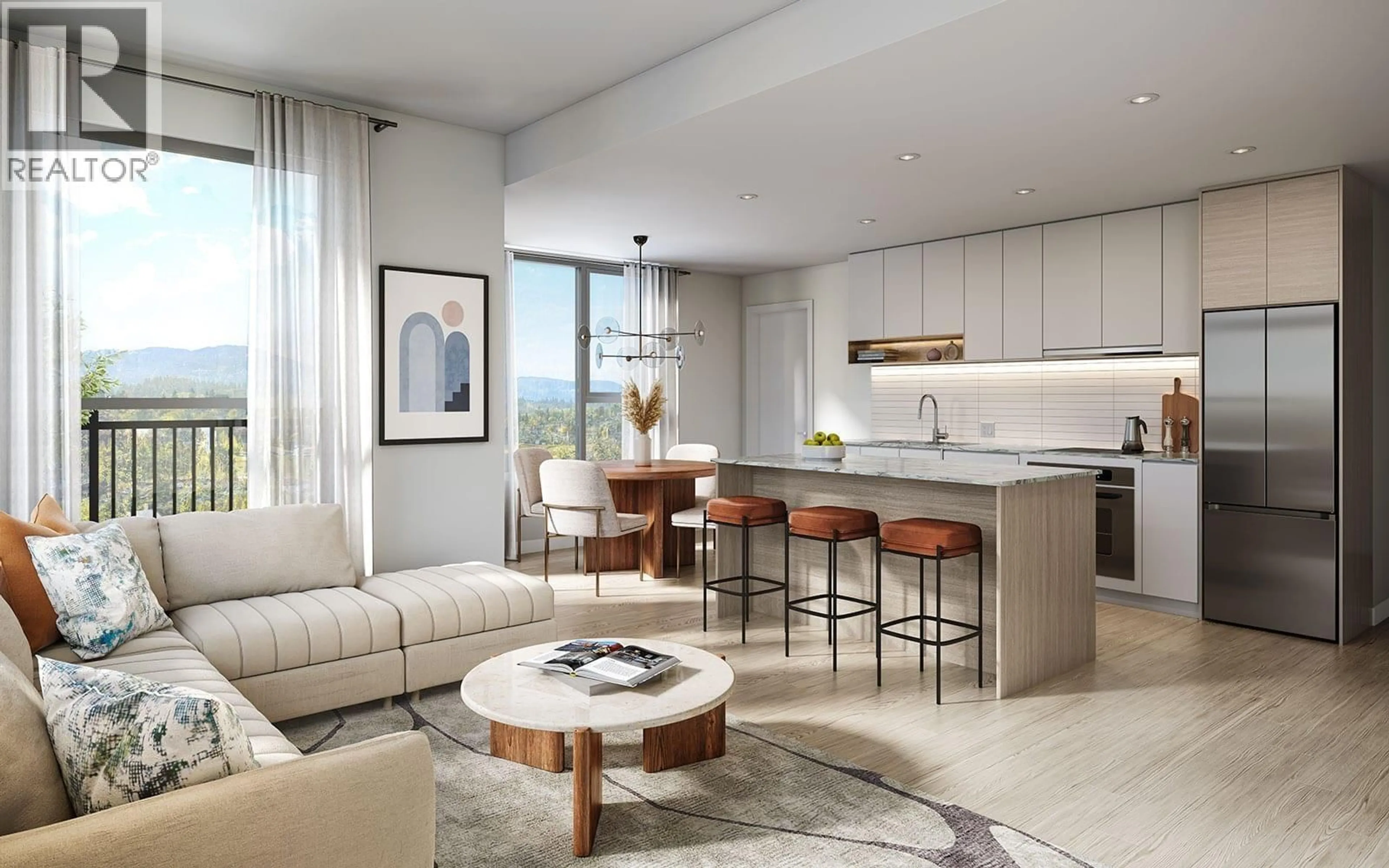 Open concept kitchen, unknown for 409 - 405 MARIE PLACE, North Vancouver British Columbia V7J3P6