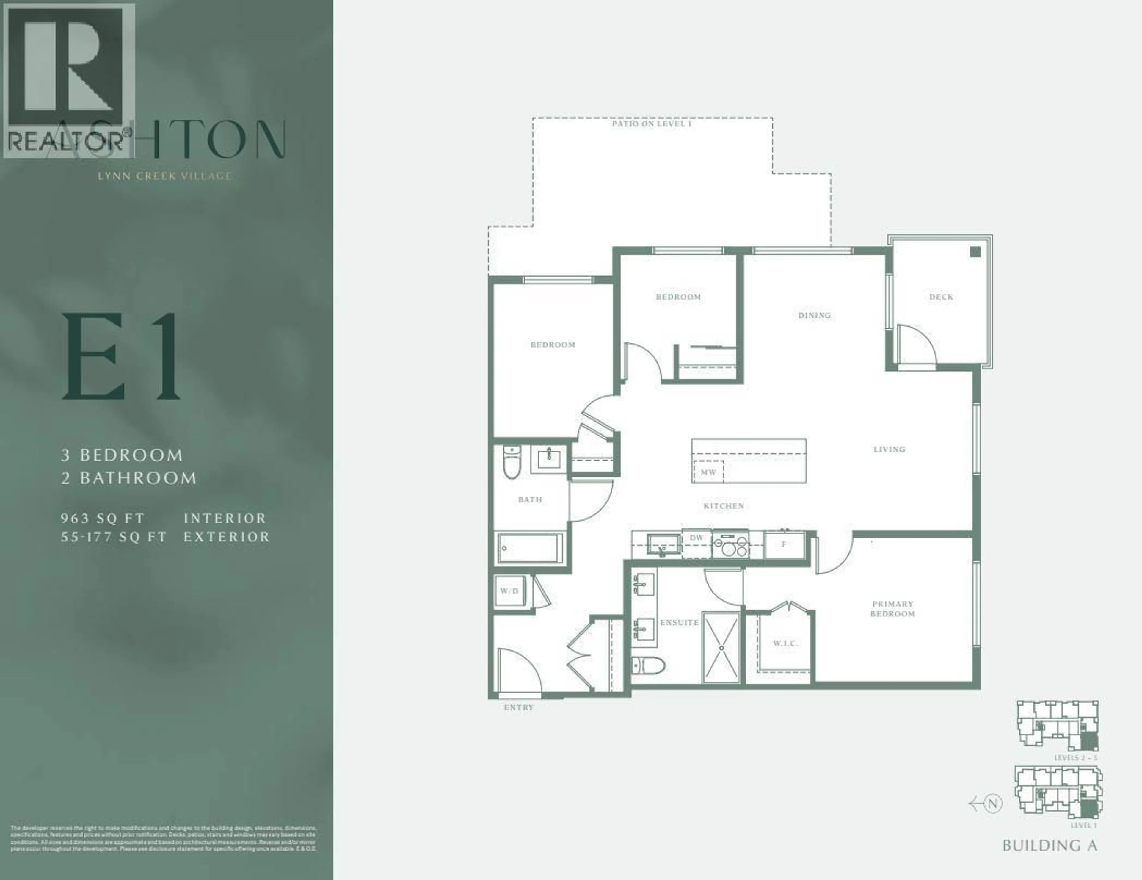 Floor plan for 409 - 405 MARIE PLACE, North Vancouver British Columbia V7J3P6