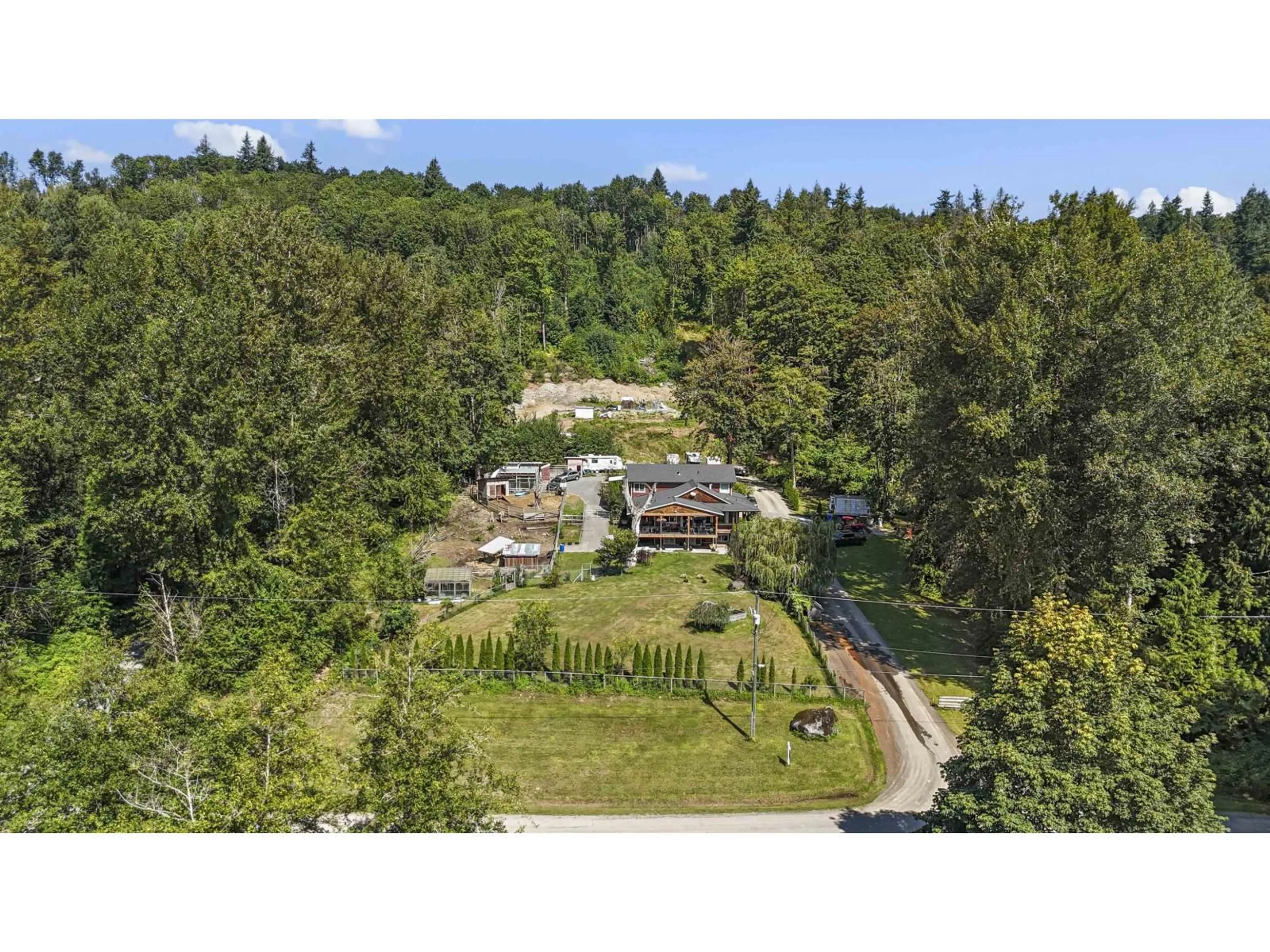 A pic from outside/outdoor area/front of a property/back of a property/a pic from drone, unknown for 30957 GUNN, Mission British Columbia V4S1H2