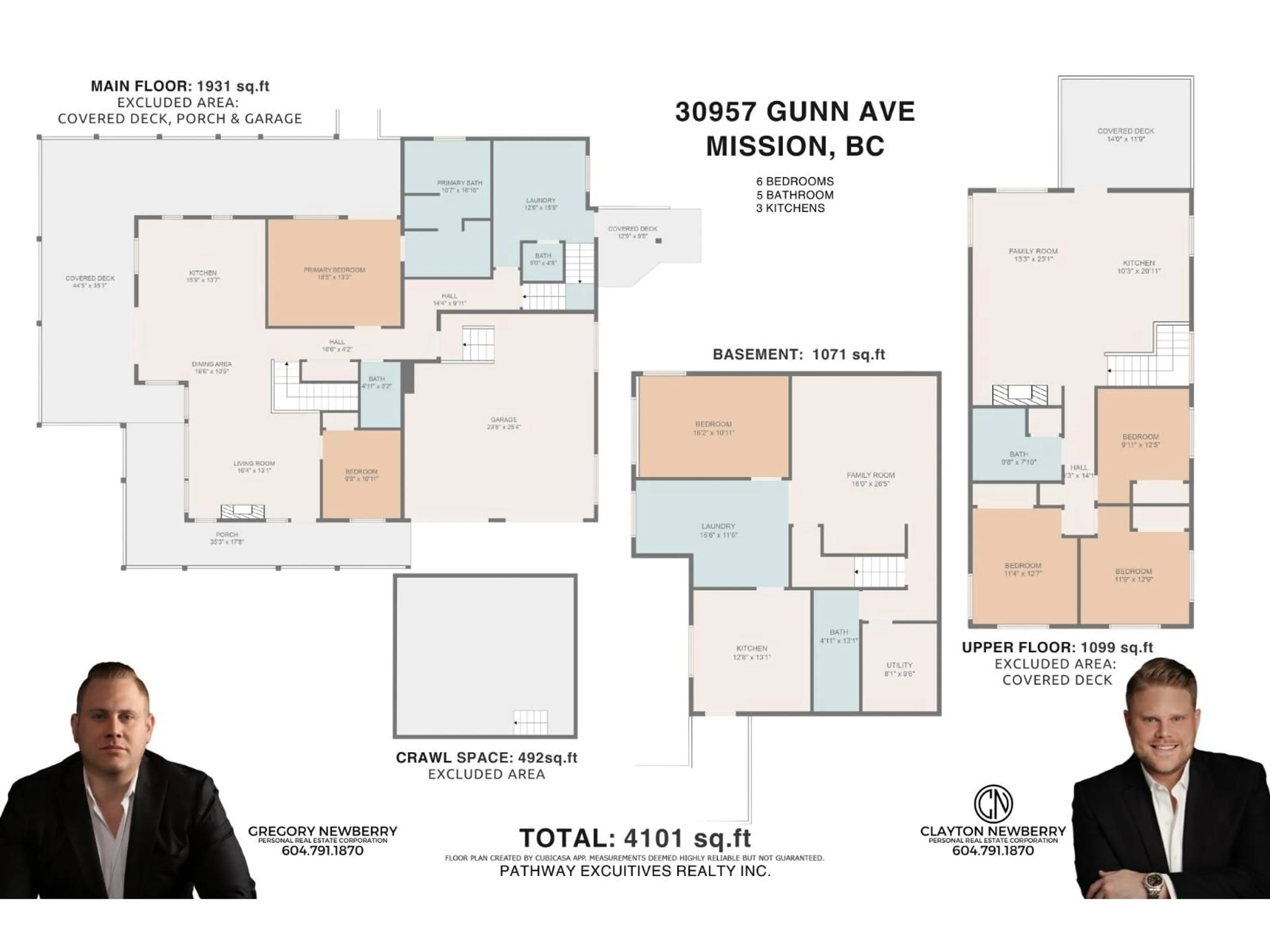 Floor plan for 30957 GUNN, Mission British Columbia V4S1H2