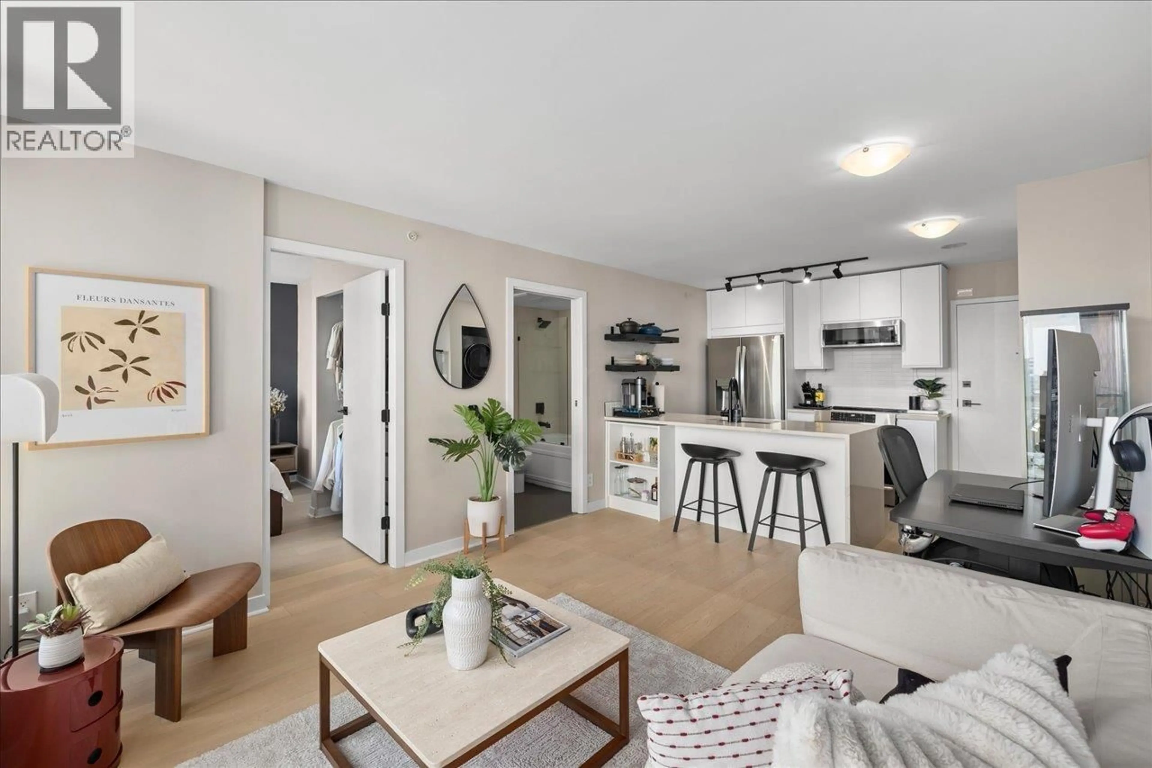 Living room with furniture, unknown for 2308 - 928 HOMER STREET, Vancouver British Columbia V6B1T7