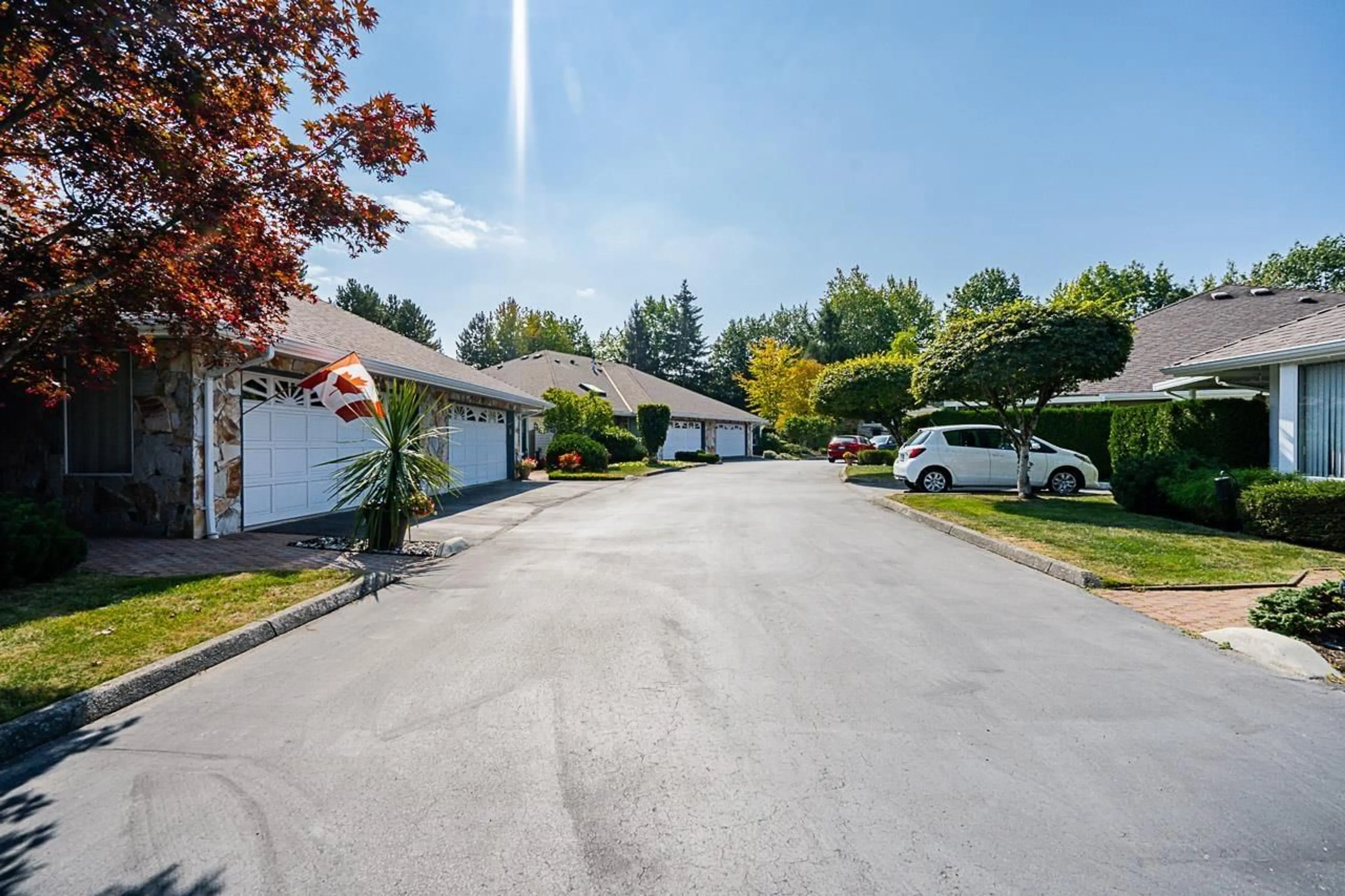 A pic from outside/outdoor area/front of a property/back of a property/a pic from drone, street for 18 - 21746 52, Langley British Columbia V2Y1L4