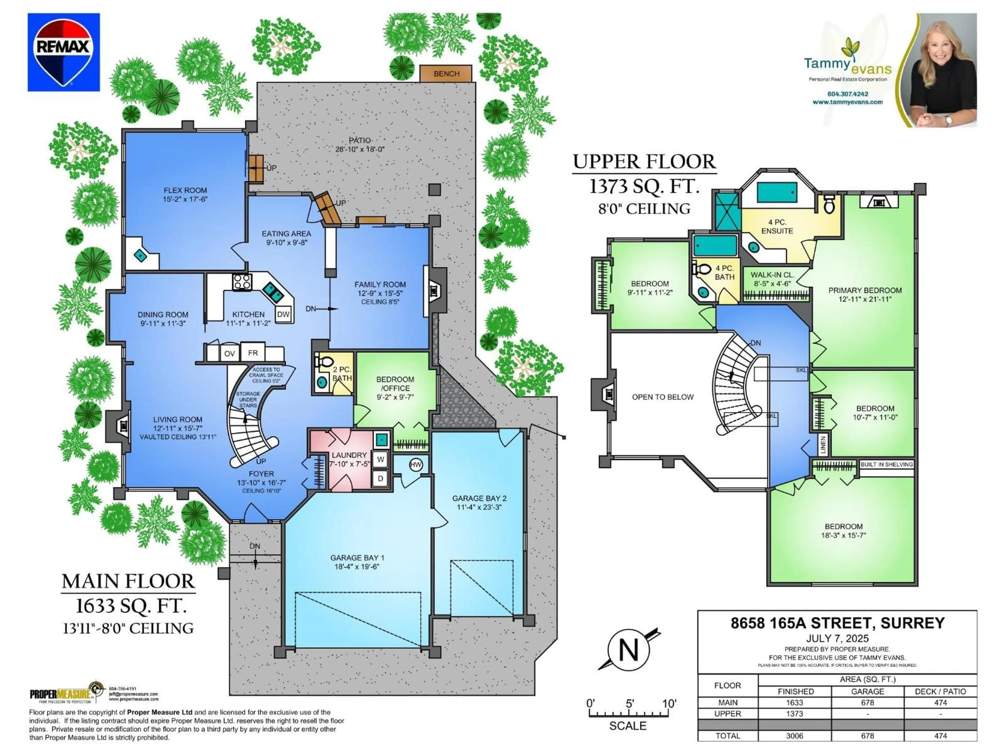 Floor plan for 8658 165A, Surrey British Columbia V4N3G7