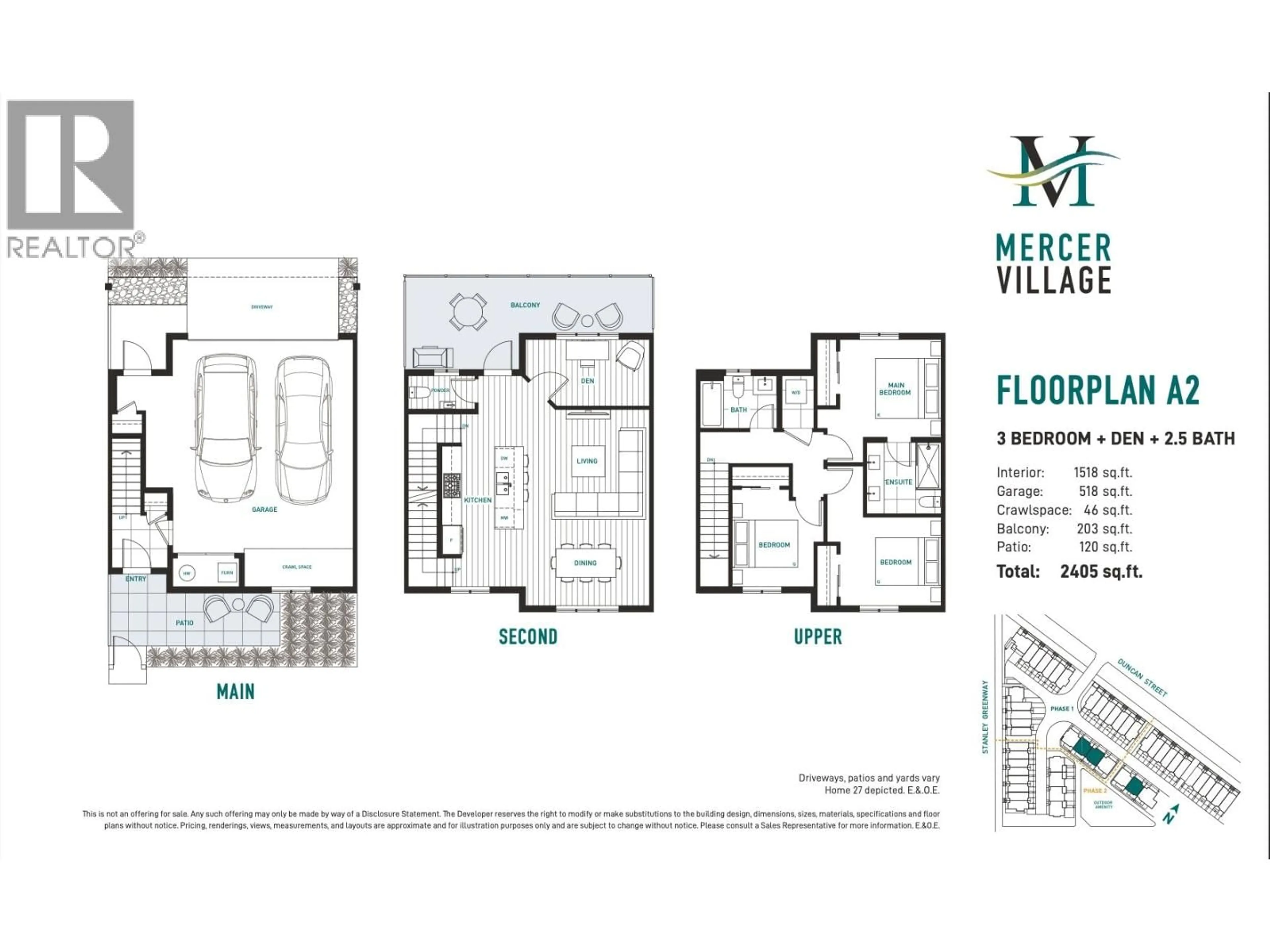 Floor plan for 26 - 388 DUNCAN STREET, New Westminster British Columbia V3M0P9