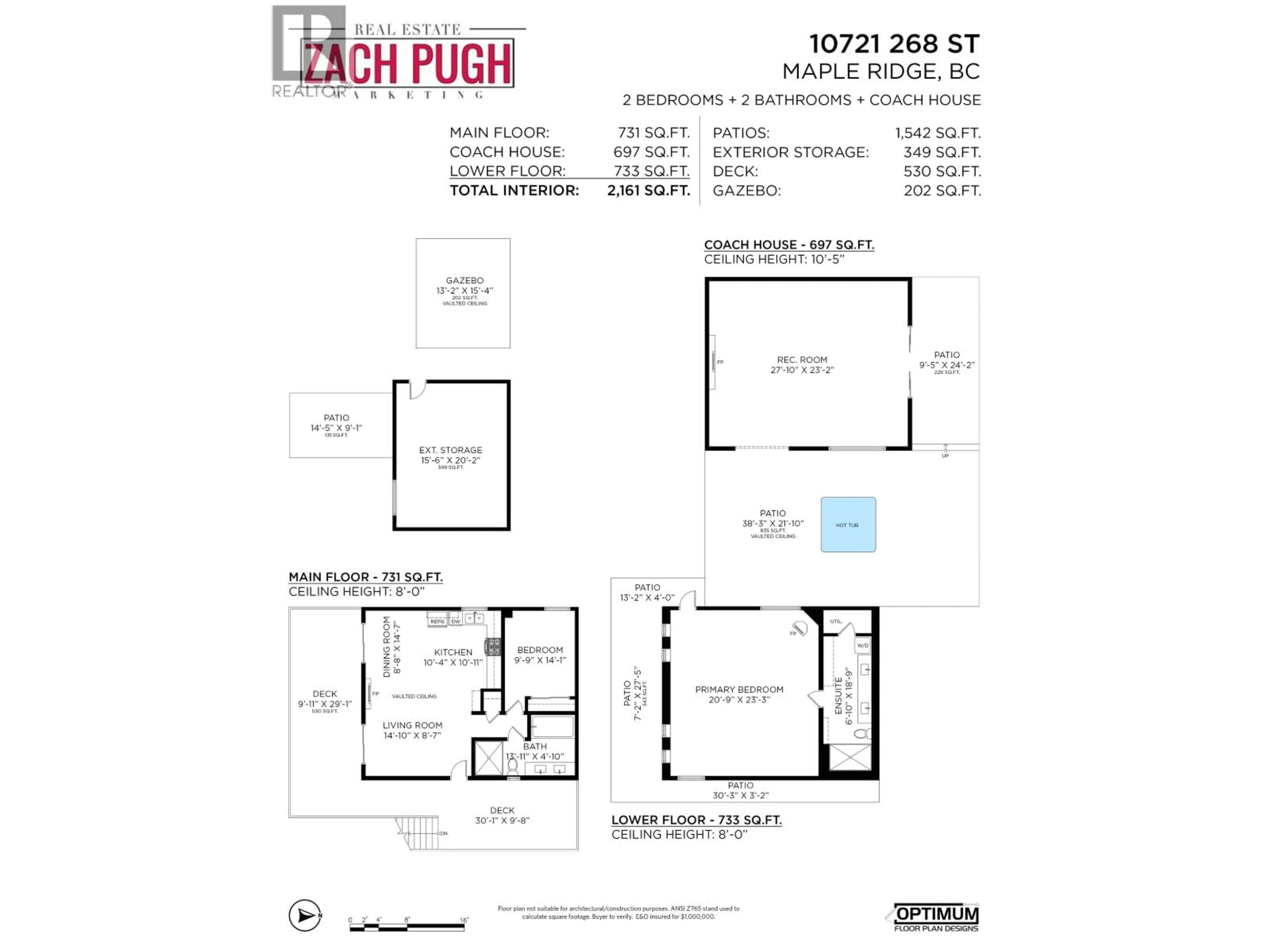 Floor plan for 10721 268 STREET, Maple Ridge British Columbia V2W1M8