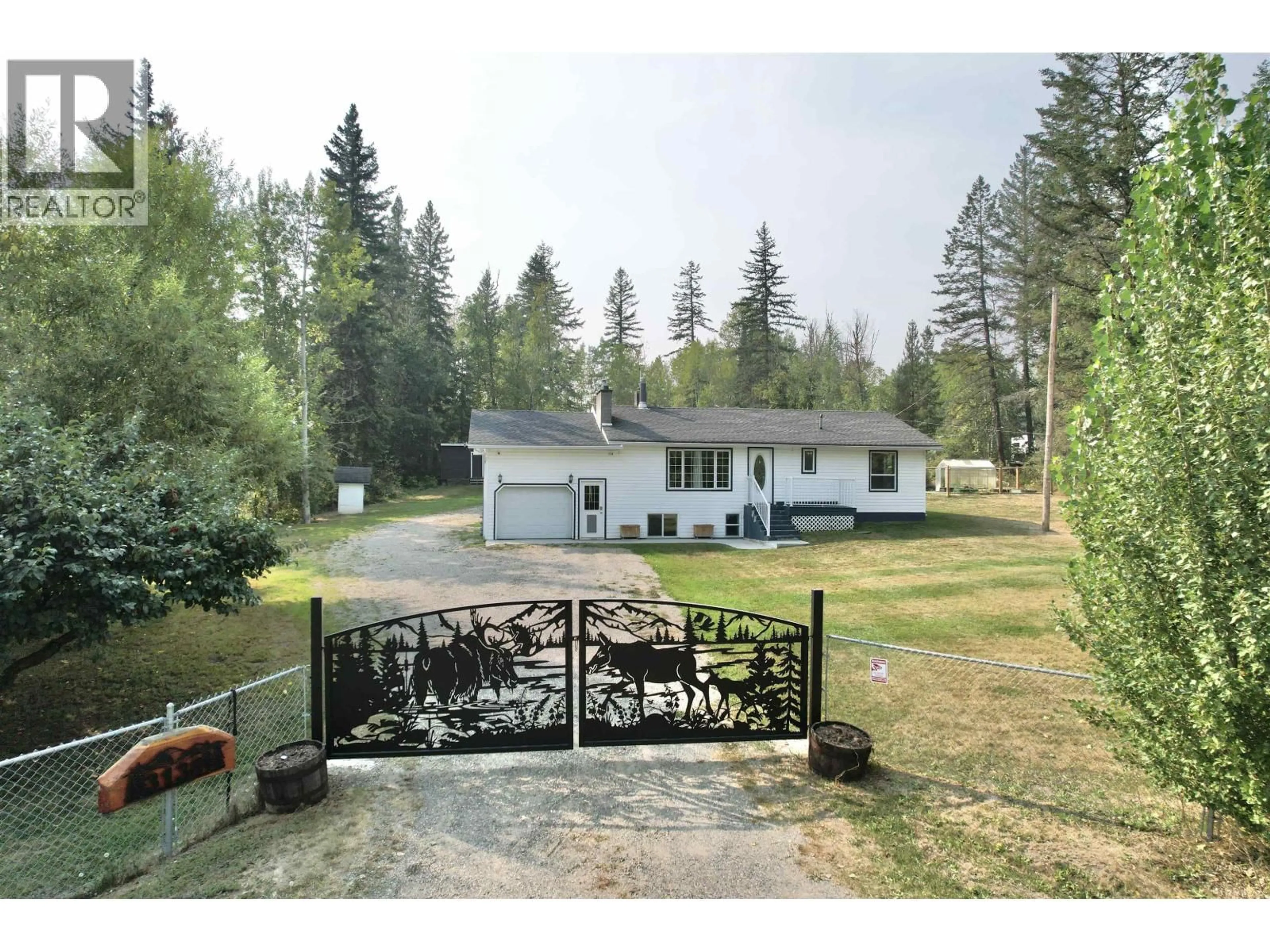 A pic from outside/outdoor area/front of a property/back of a property/a pic from drone, unknown for 3138 YENDRYAS ROAD, Quesnel British Columbia V2J6K5