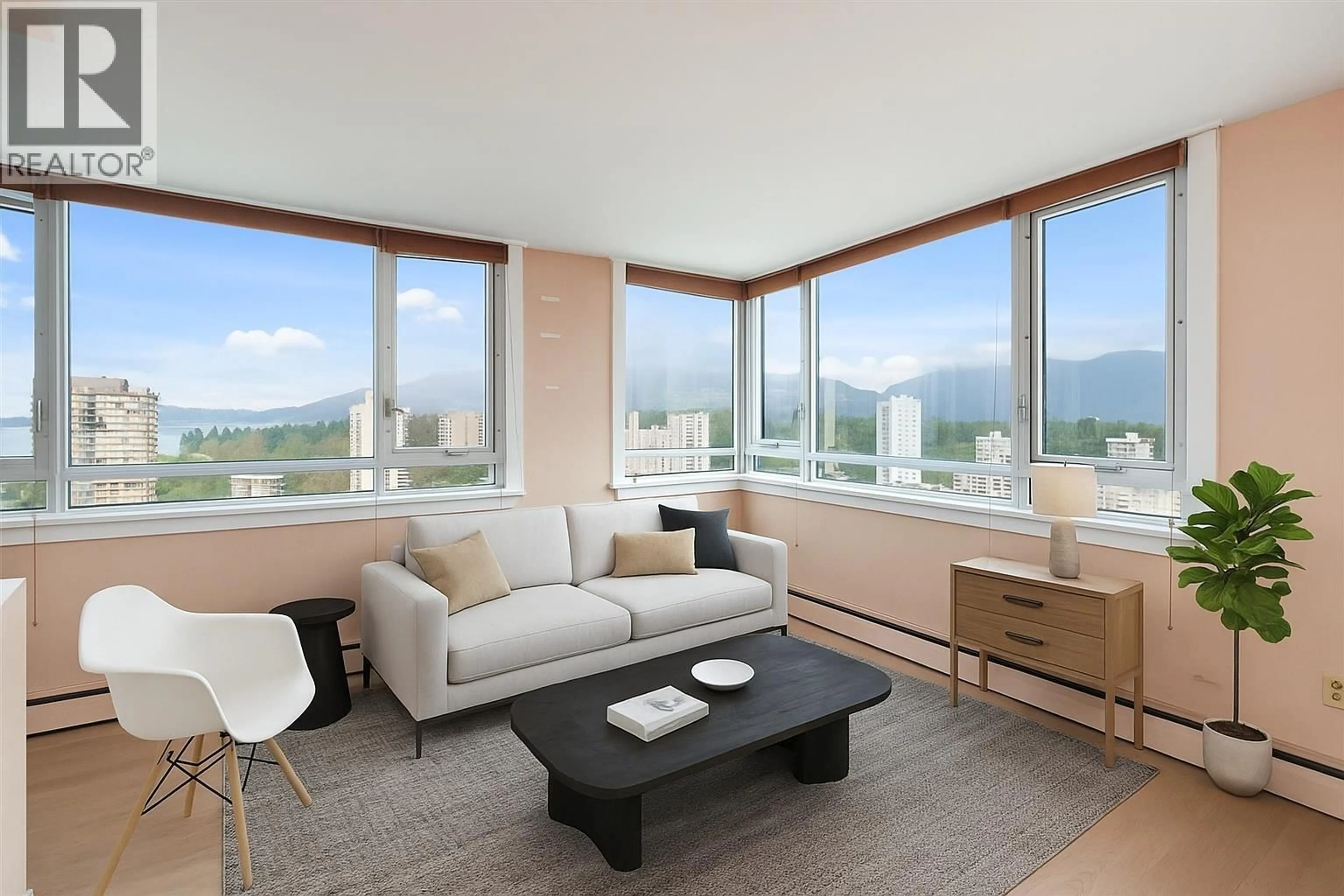 Living room with furniture, unknown for 2506 - 1850 COMOX STREET, Vancouver British Columbia V6G1R3