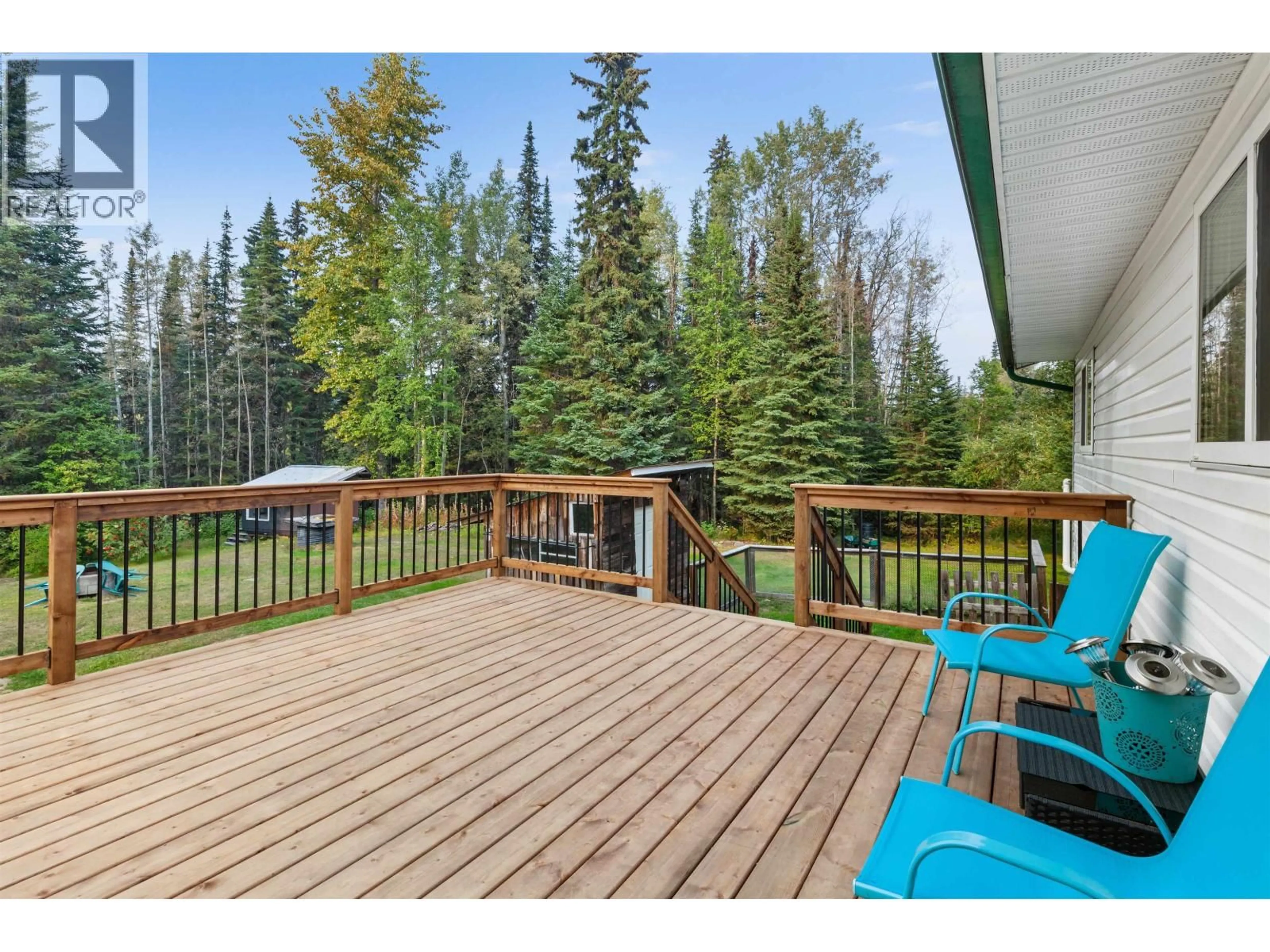 Patio, forest/trees view for 9461 OLAF ROAD, Prince George British Columbia V2K5H8
