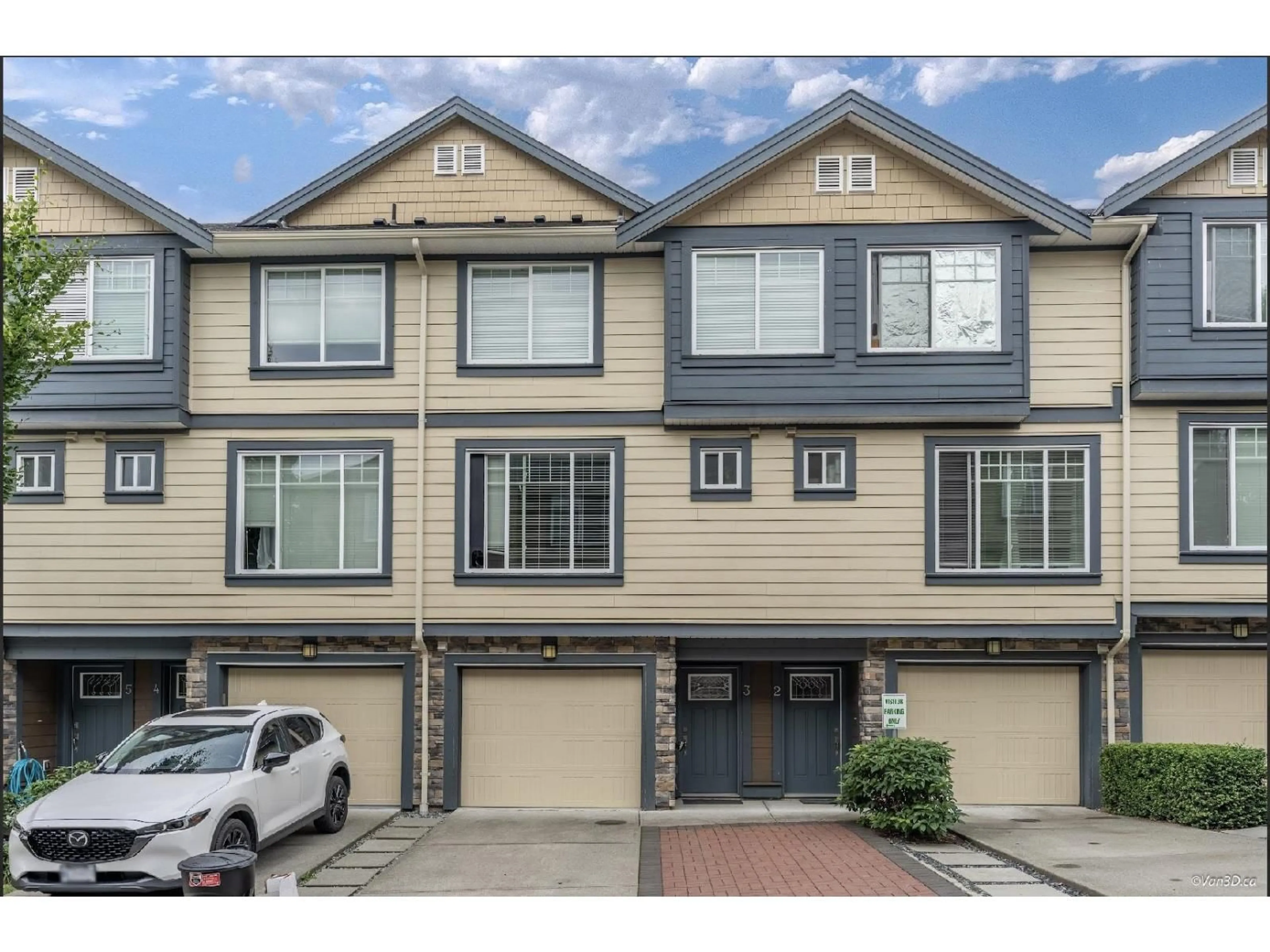 Home with vinyl exterior material, street for 3 - 18818 71, Surrey British Columbia V4N6N9
