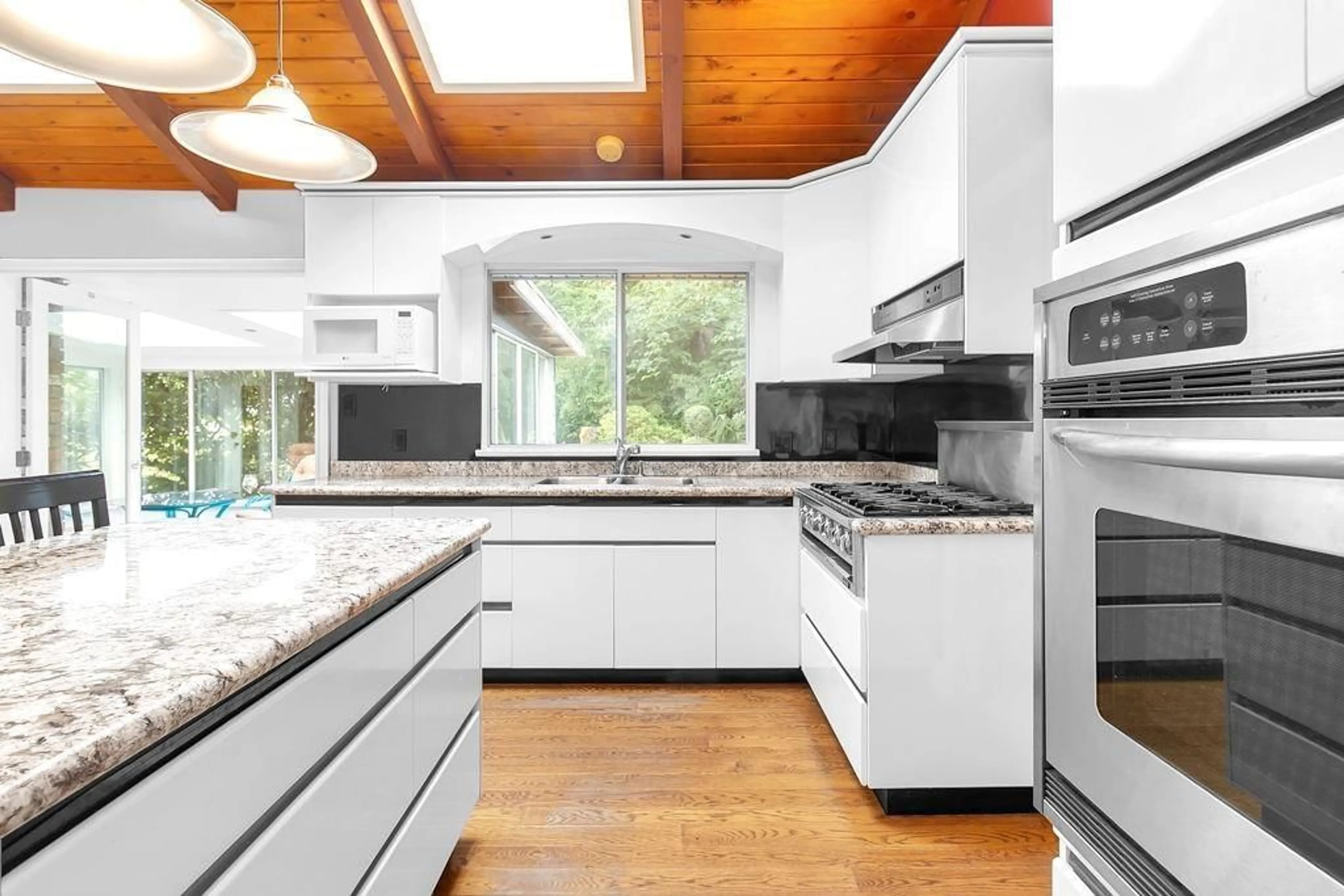 Contemporary kitchen, ceramic/tile floor for 5144 235, Langley British Columbia V2Z2P5