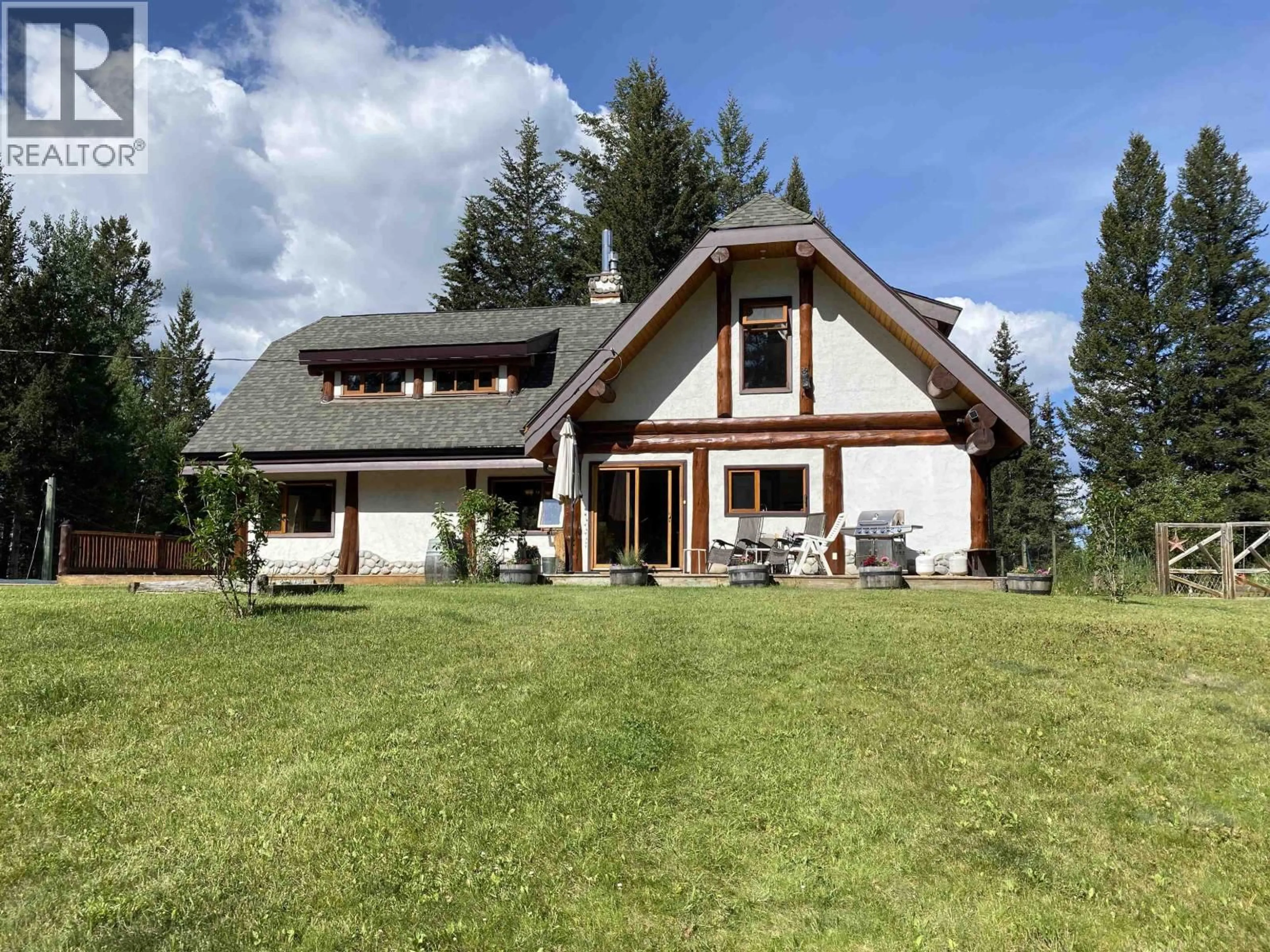 Home with vinyl exterior material, unknown for 6419 LAMBLEY ROAD, 100 Mile House British Columbia V0K2E3