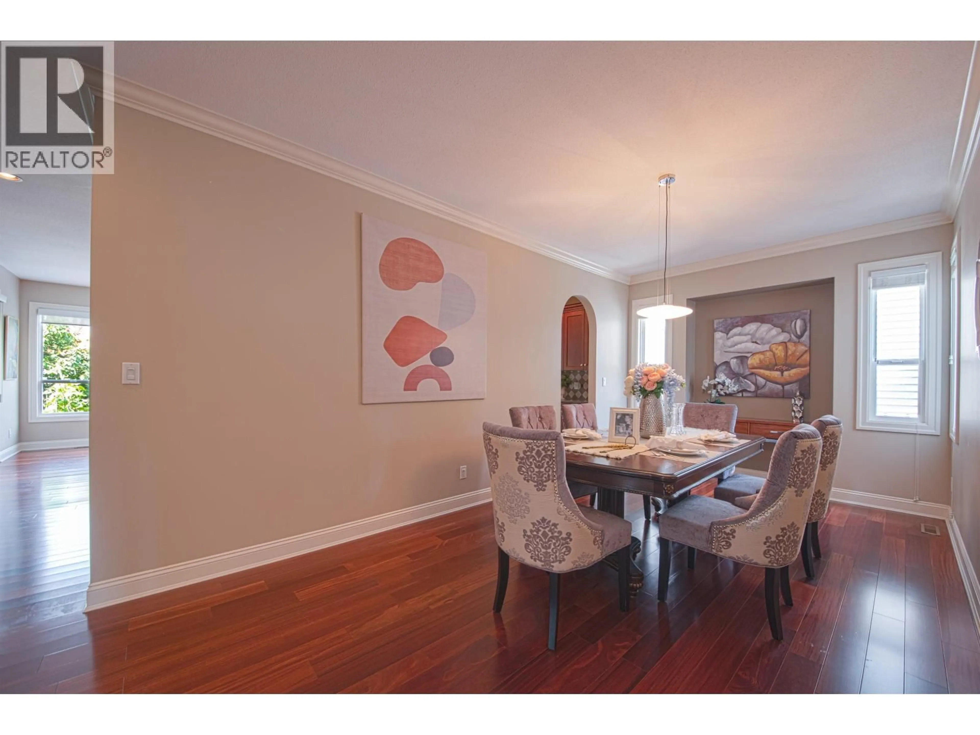 Dining room, wood/laminate floor for 3301 MCTAVISH COURT, Coquitlam British Columbia V3E2Z7