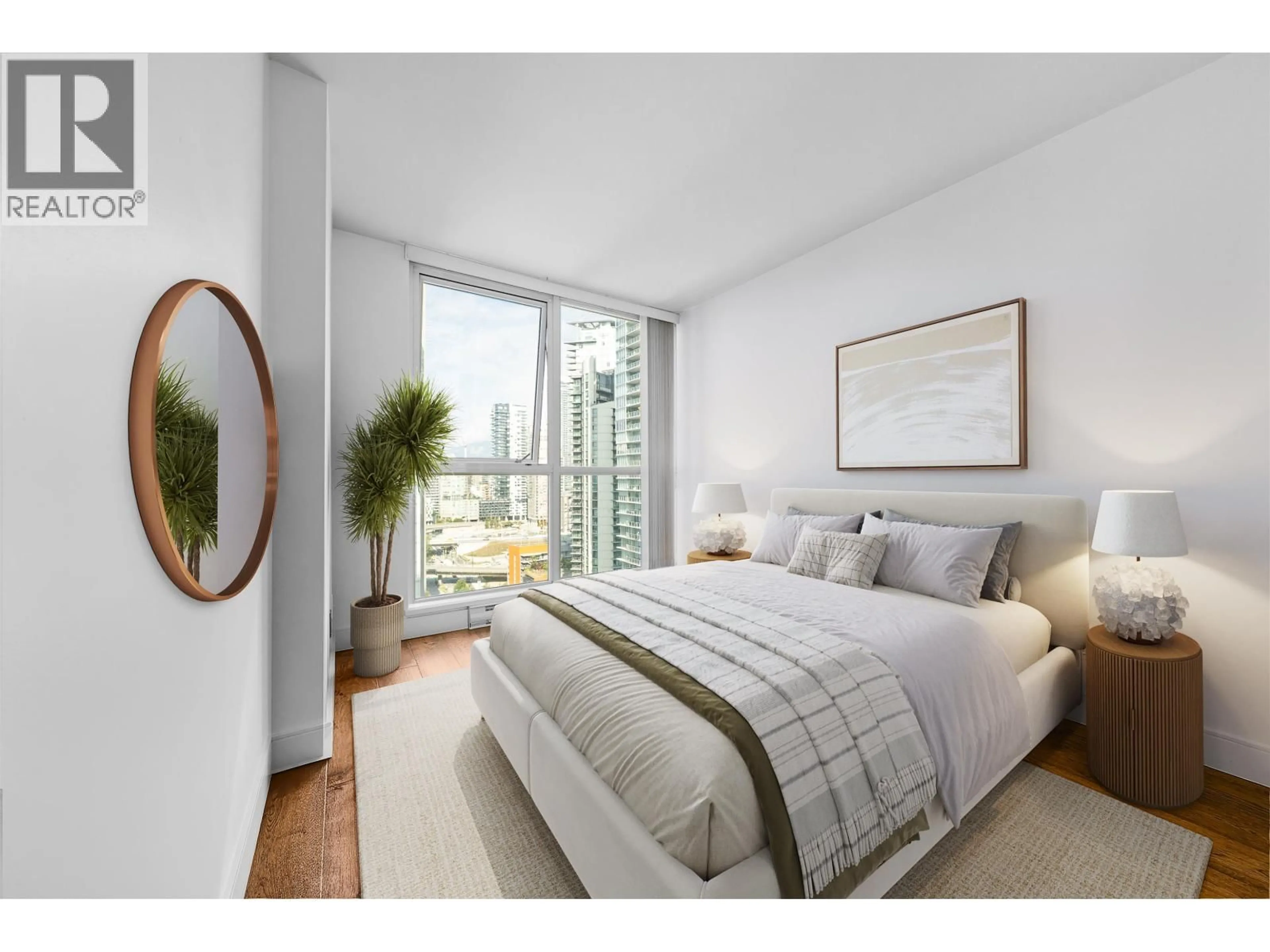 Bedroom with bed, unknown for 2705 - 1408 STRATHMORE MEWS, Vancouver British Columbia V6Z3A9
