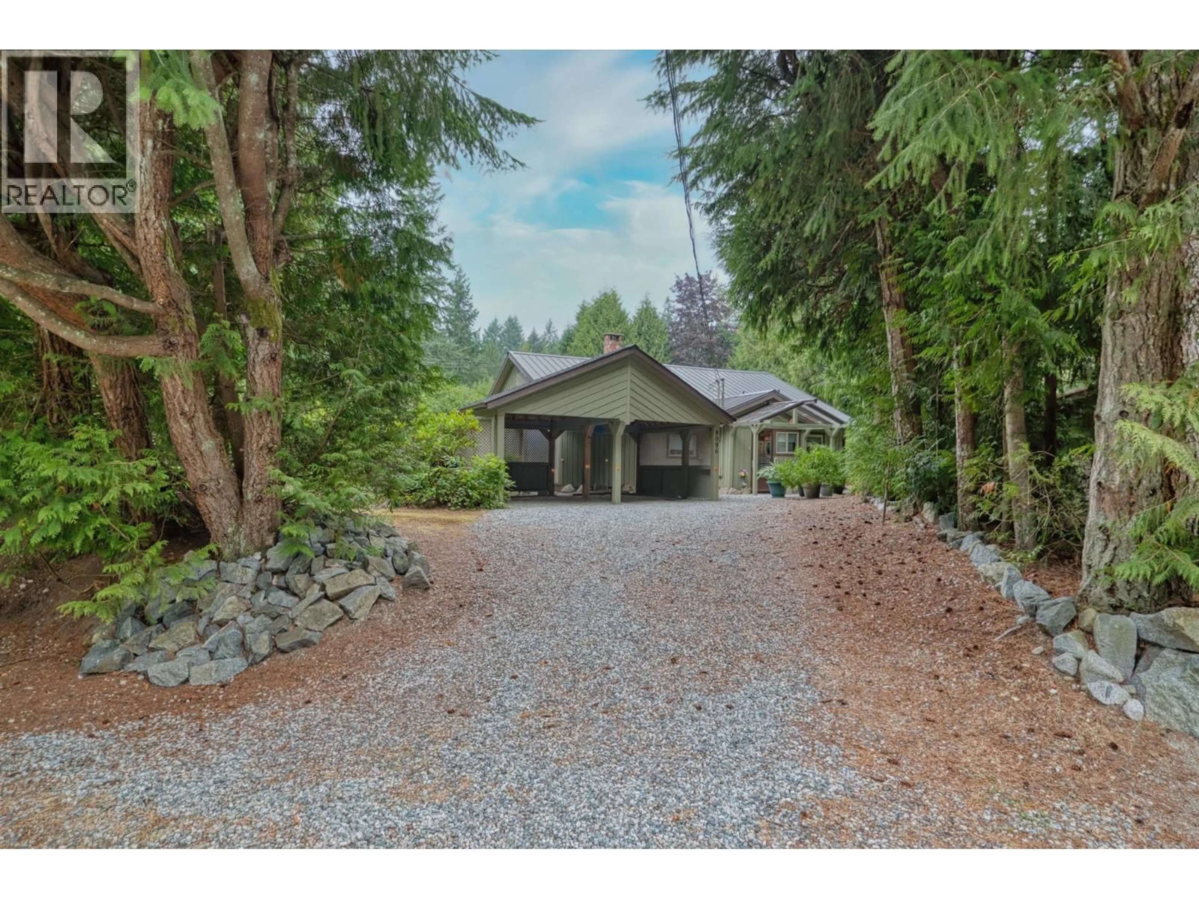 A pic from outside/outdoor area/front of a property/back of a property/a pic from drone, forest/trees view for 8096 WILDWOOD ROAD, Halfmoon Bay British Columbia V7Z1A8