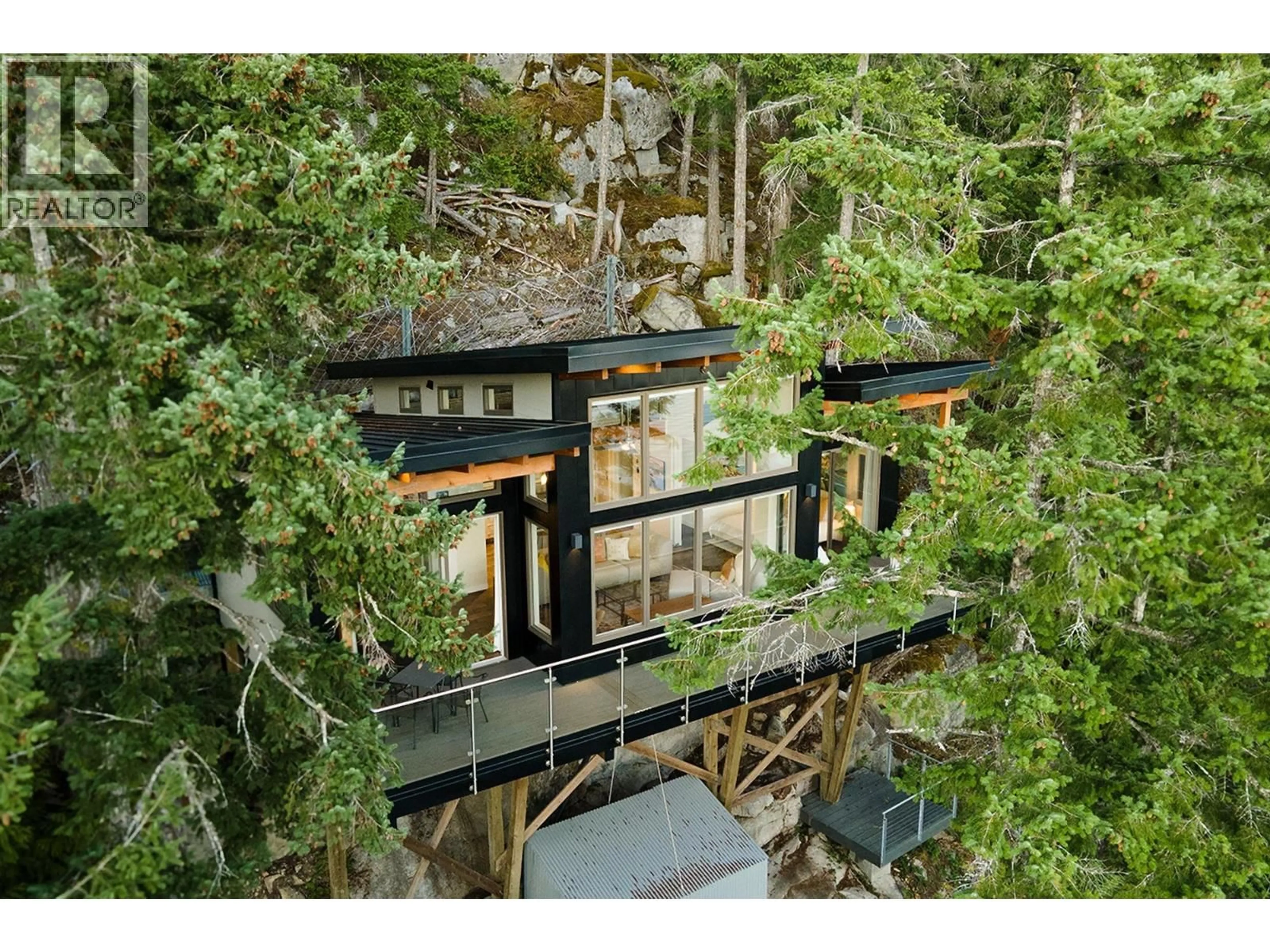 A pic from outside/outdoor area/front of a property/back of a property/a pic from drone, forest/trees view for 6815 SANDY HOOK TRAIL, Sechelt British Columbia V7Z0C9