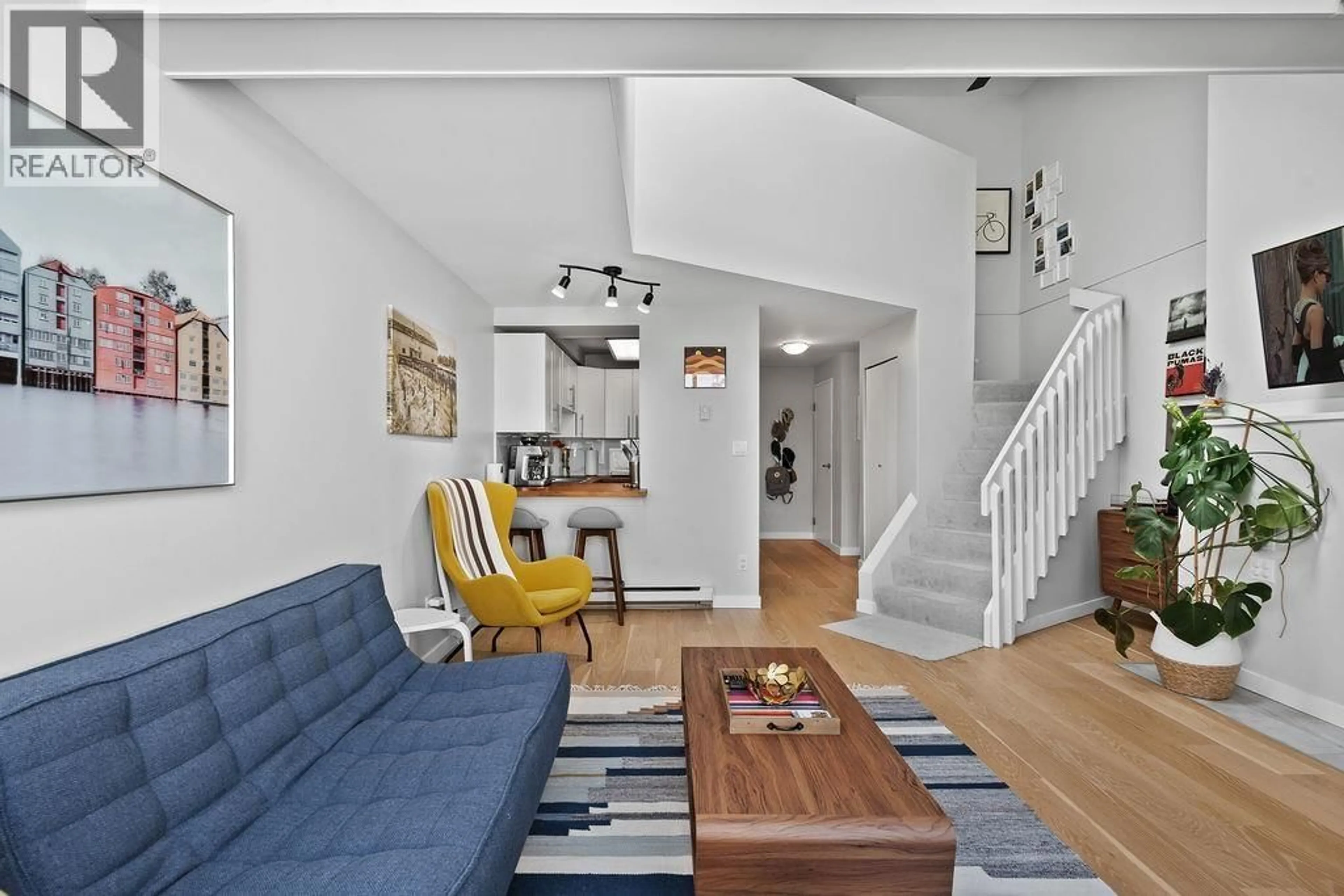 Living room with furniture, unknown for 317 - 7431 BLUNDELL ROAD, Richmond British Columbia V6Y3G8