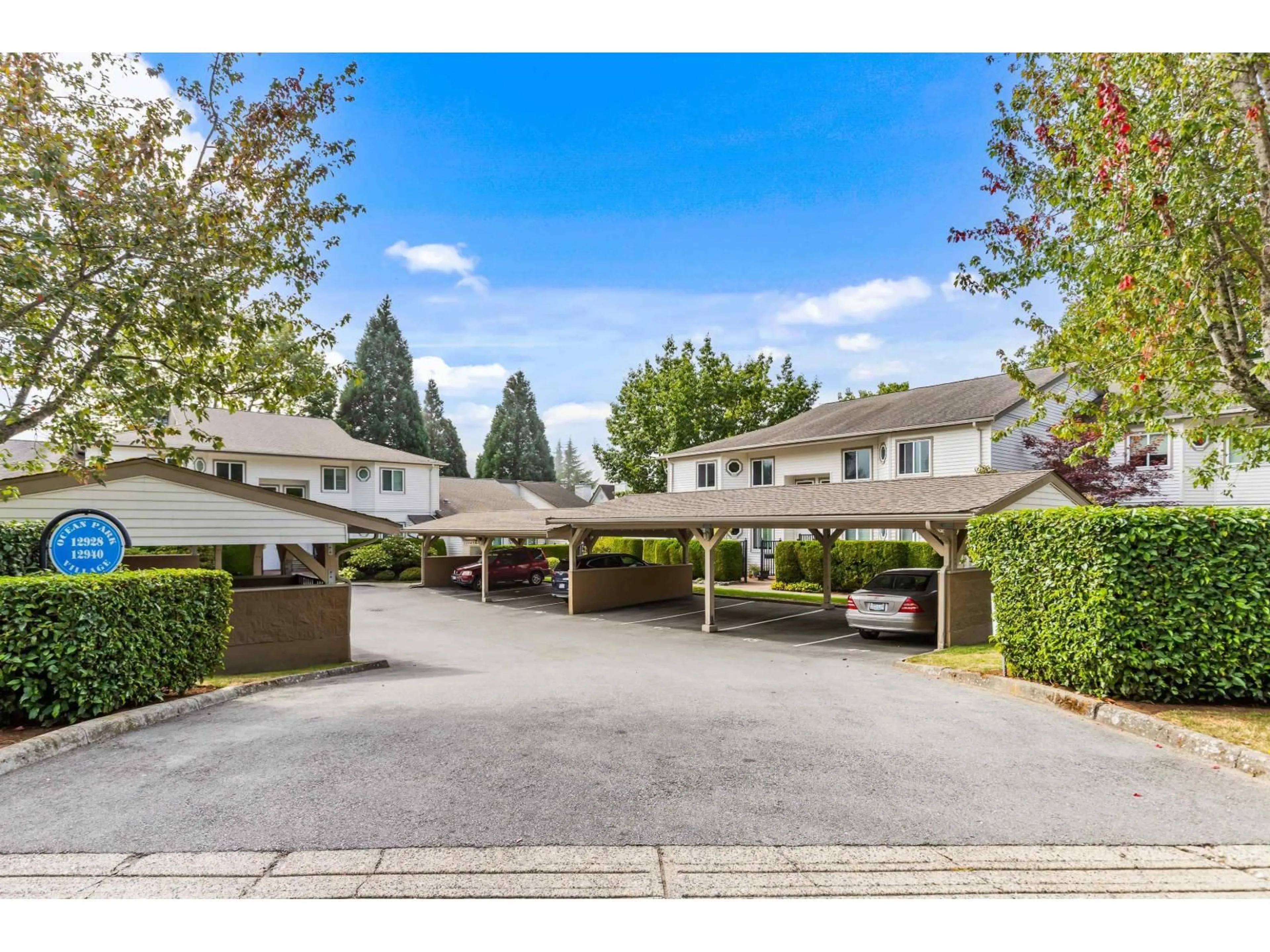 A pic from outside/outdoor area/front of a property/back of a property/a pic from drone, street for 12 - 12928 17, Surrey British Columbia V4A1T5