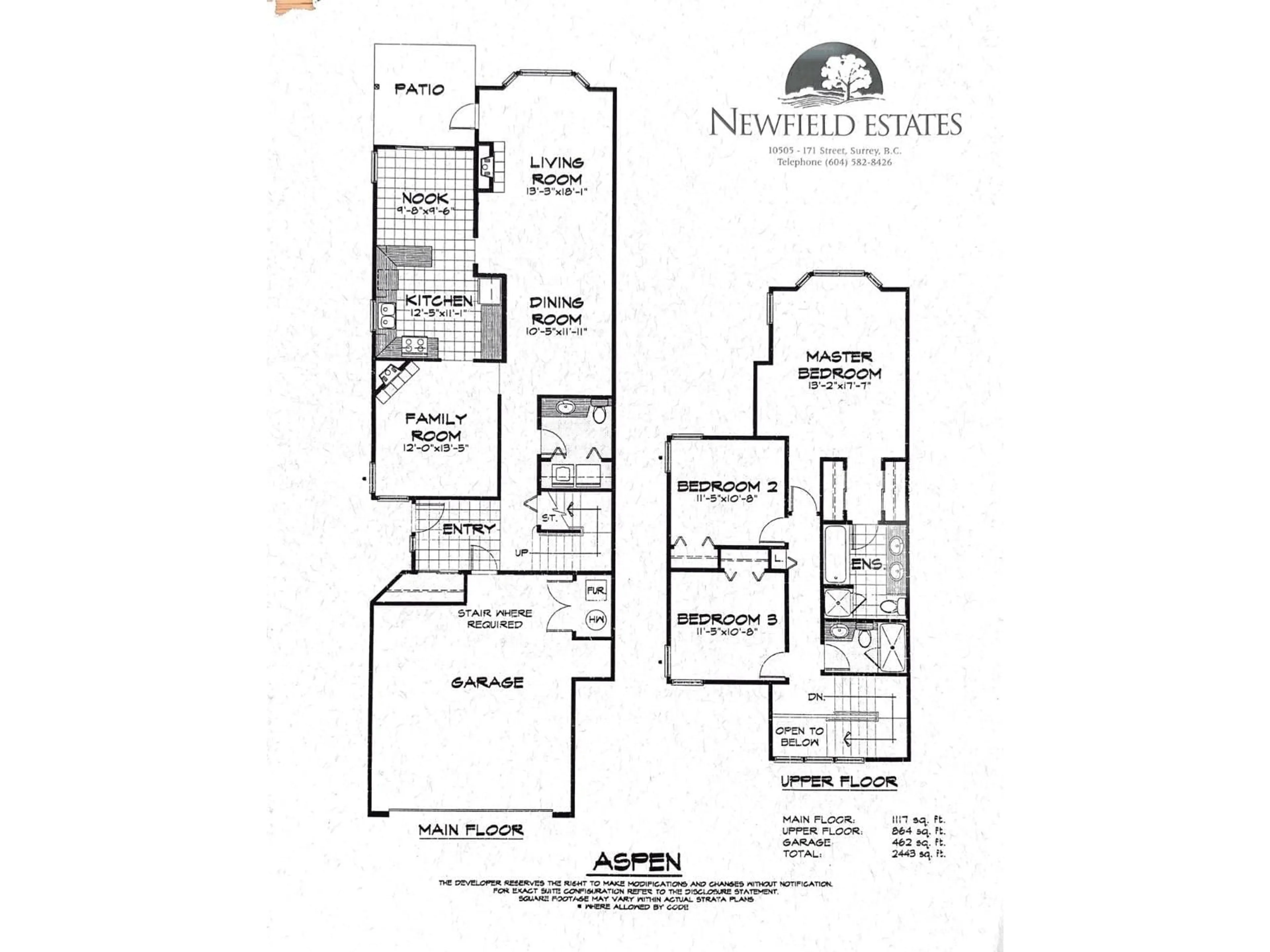 Floor plan for 16 - 10505 171, Surrey British Columbia V4N4Y3