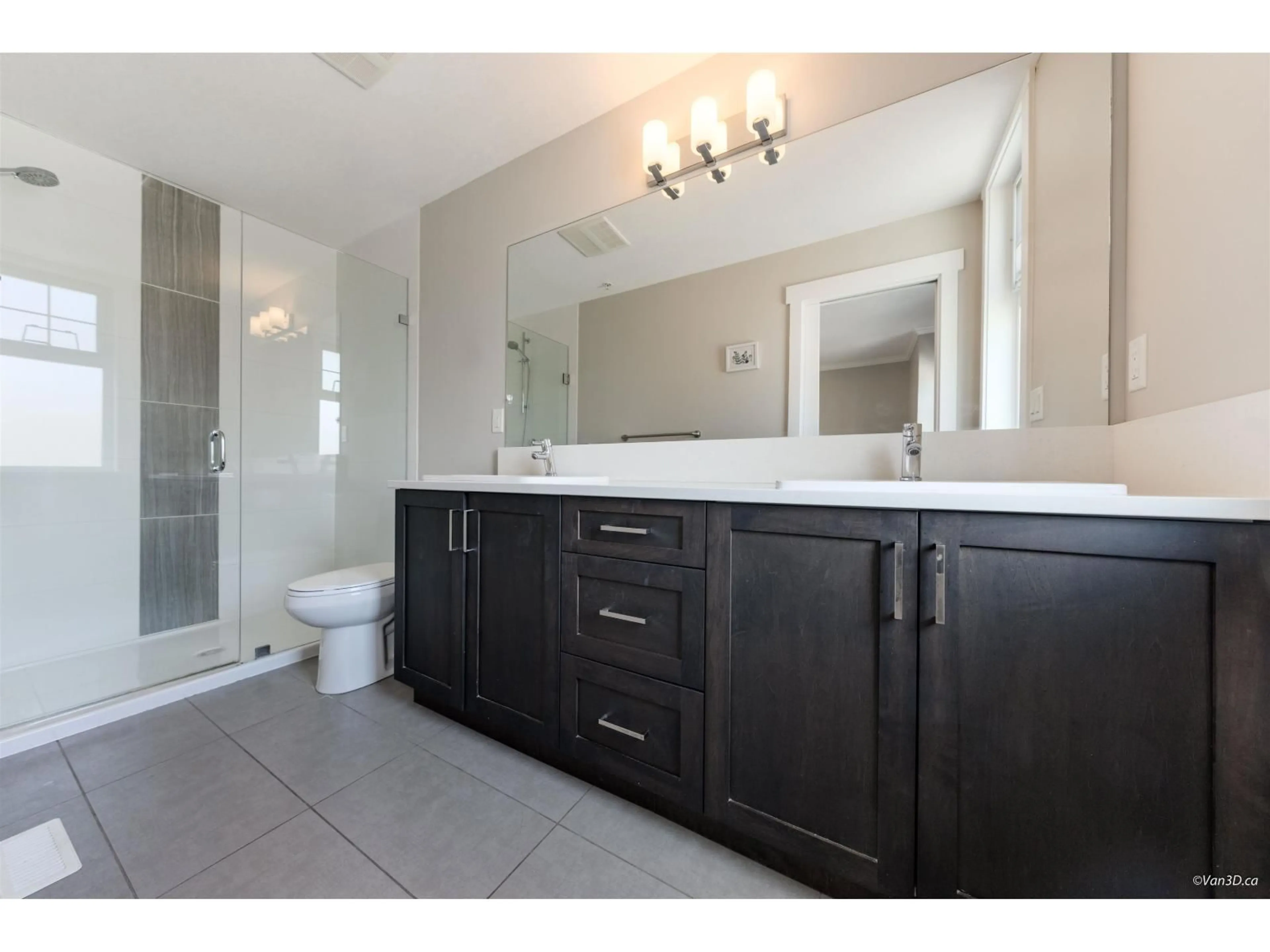 Contemporary bathroom, ceramic/tile floor for 3 - 7138 210, Langley British Columbia V2Y0V7