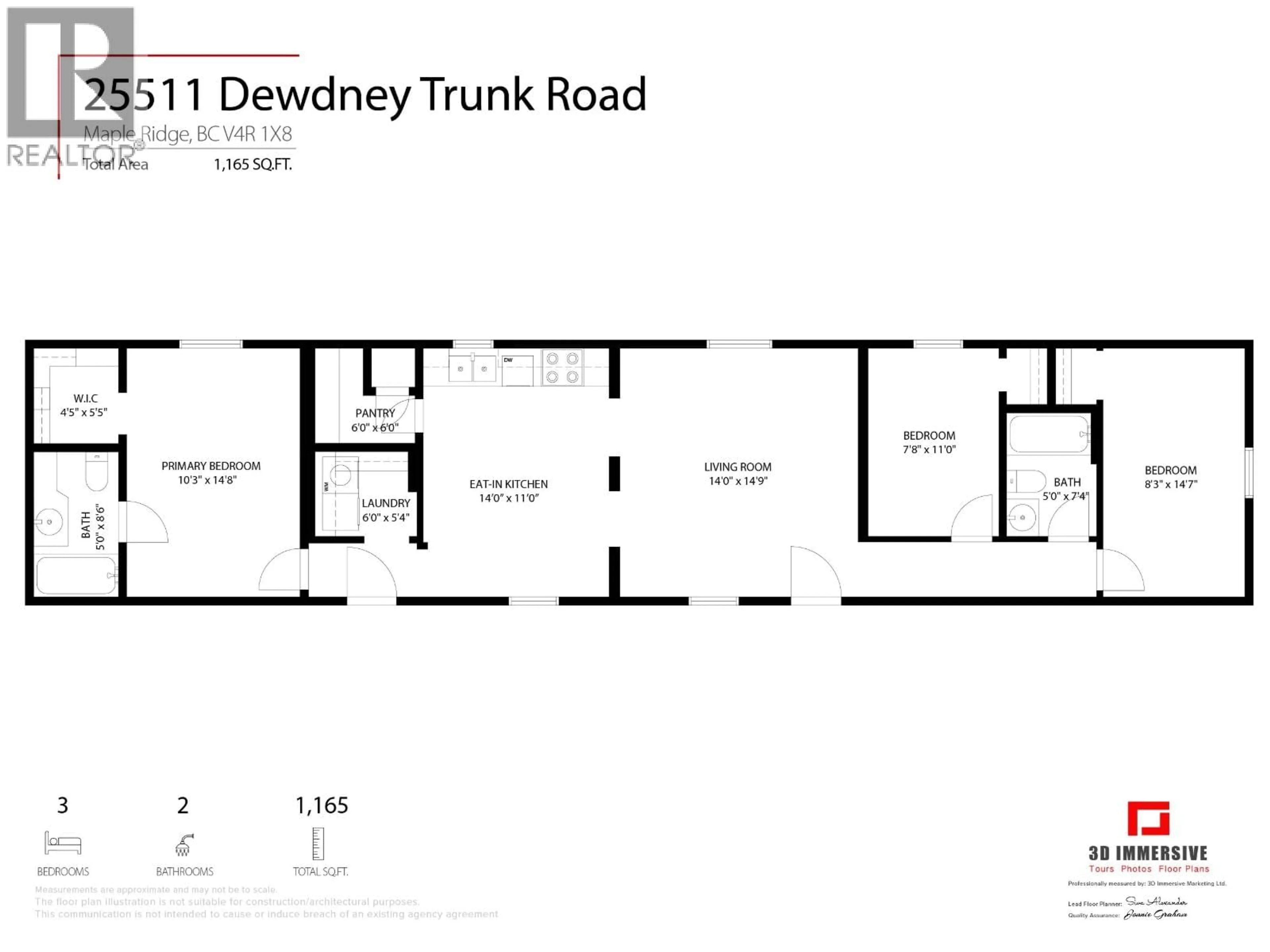 Floor plan for 25511 DEWDNEY TRUNK ROAD, Maple Ridge British Columbia V4R1X8