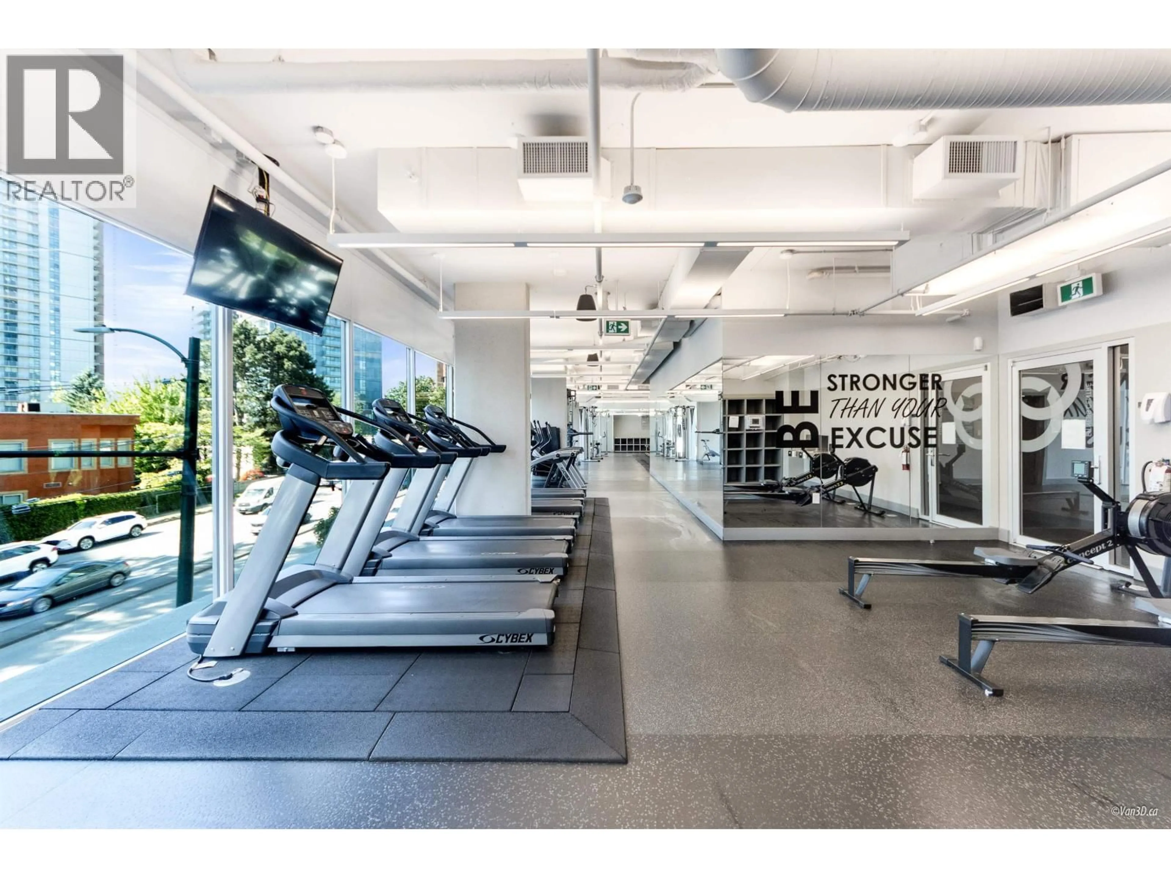 Gym or fitness room for 2901 - 8189 CAMBIE STREET, Vancouver British Columbia V6P0G6